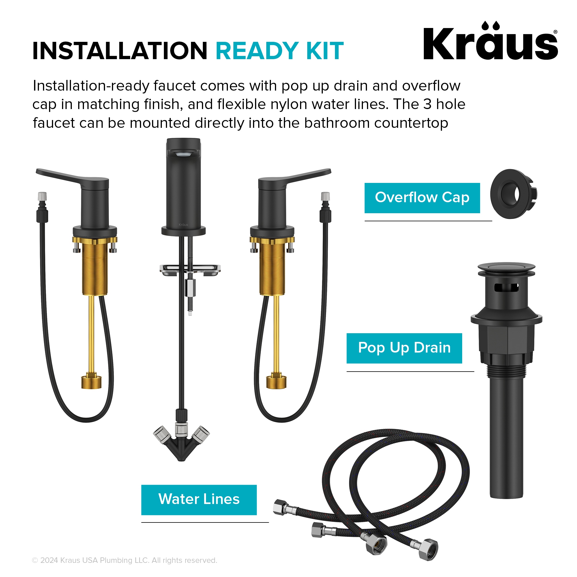 Kraus FUS-14103MB Lavatory-Faucets - View #12