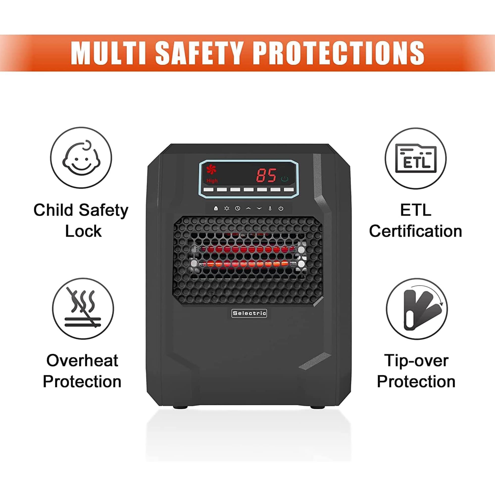 Selectric 322666 Portable-Electric-Heat - View #6