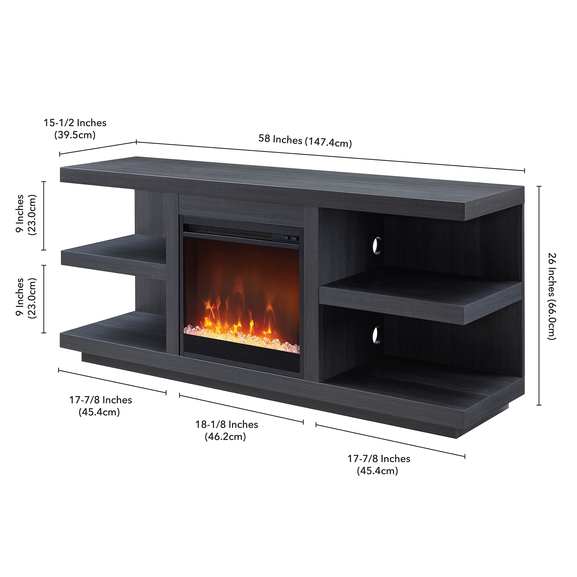 Hailey Home TV1725 Tv-Stands - View #4