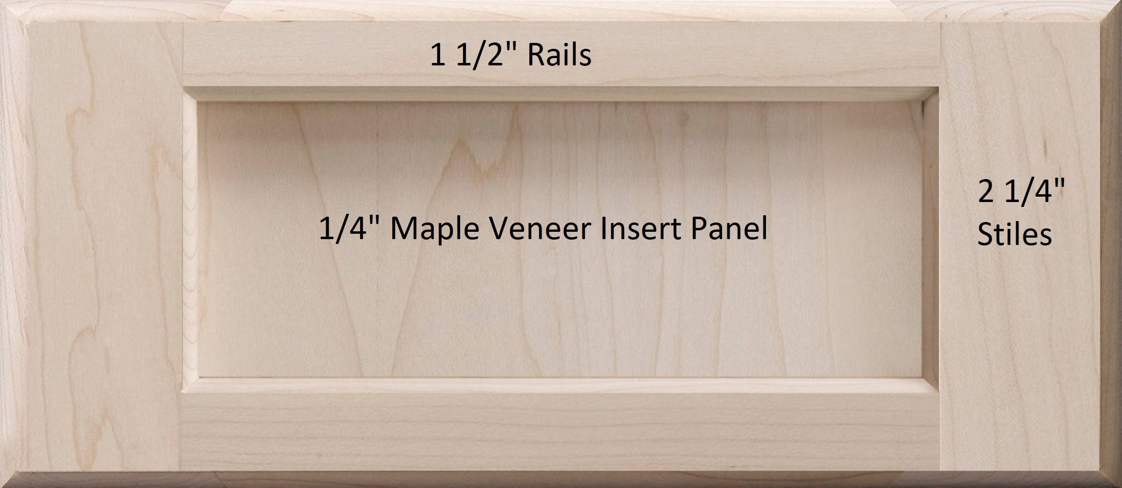 Surfaces CARFPDWRMAP135 Kitchen-Cabinet-Doors - View #3