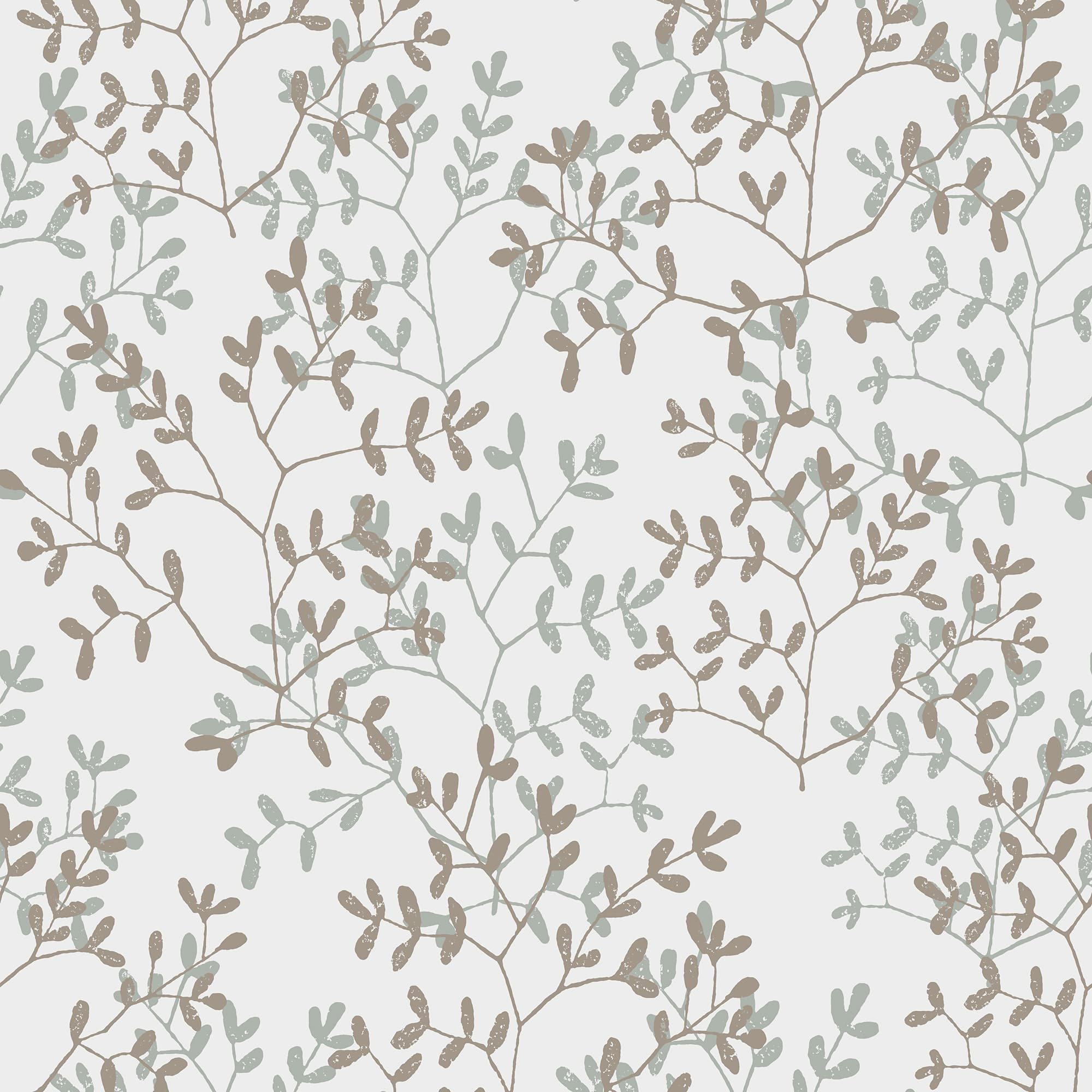 Antibes Branches White Wallpaper