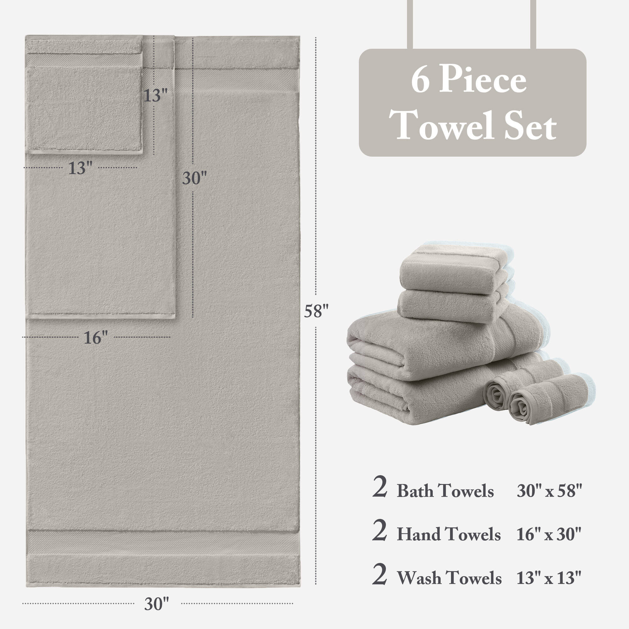 Madison Park Signature MPS73-316 Bath-Towels - View #9