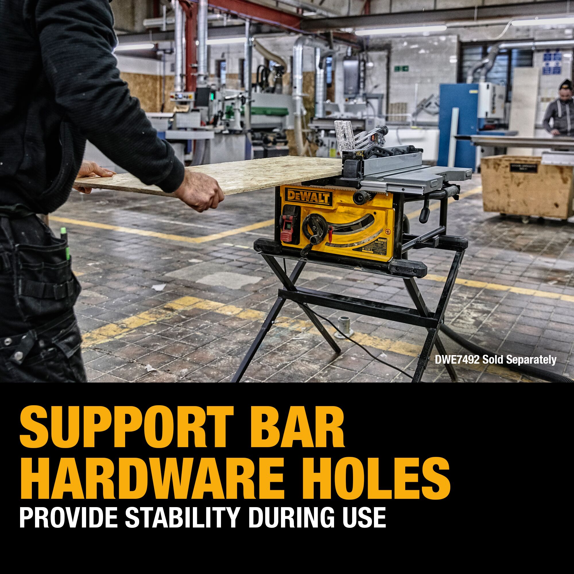 DEWALT Steel Table Saw Stand in the Saw Stands department at