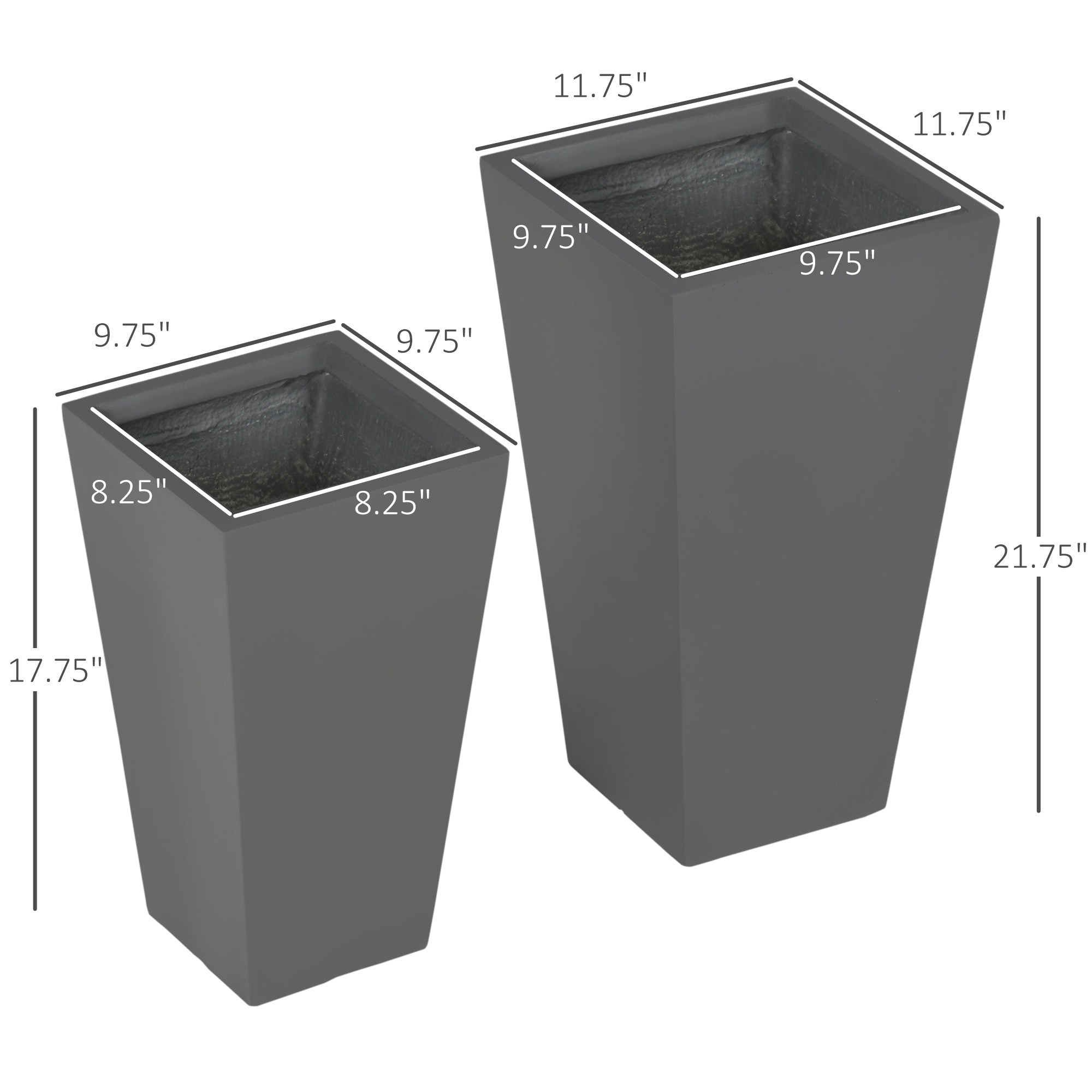 HyperDrop Cart W-T3971P423406 Planter-Window-Box - View #4