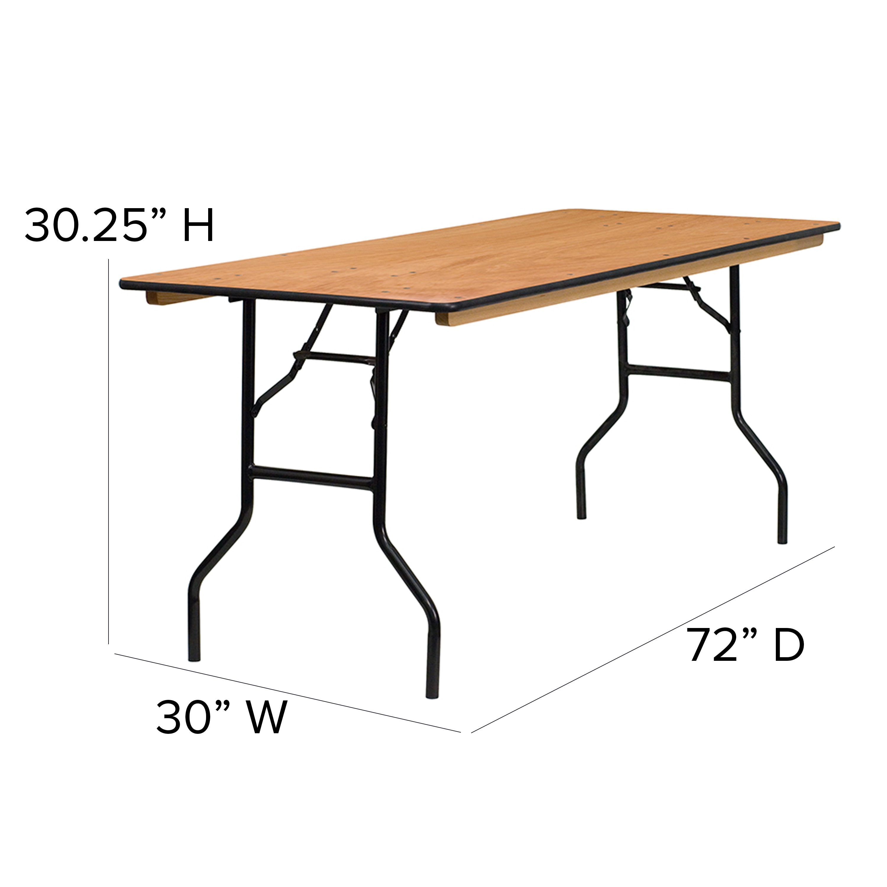 Flash Furniture 847254016469 Folding-Tables - View #5
