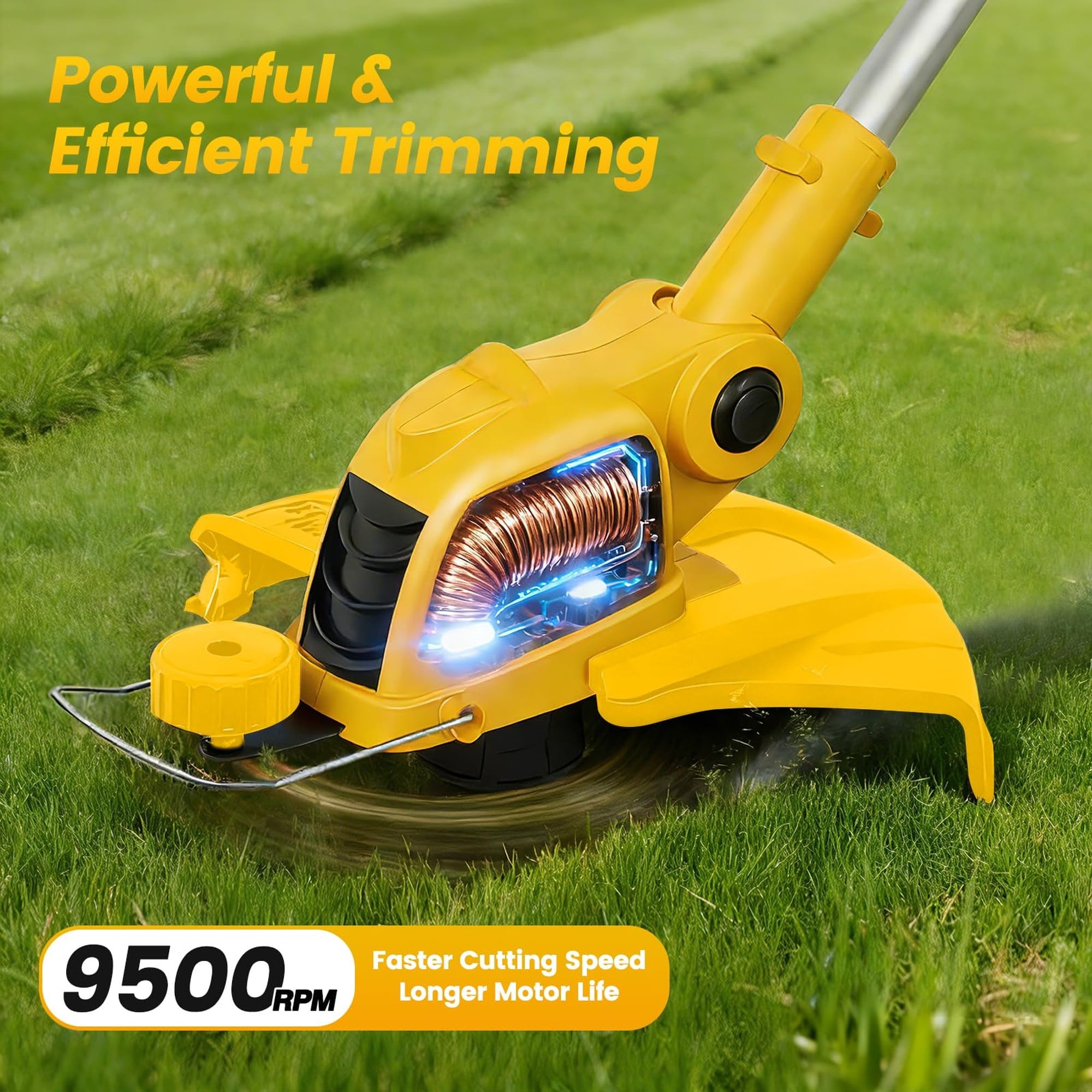 Numhew NHDREW400982 Cordless-String-Trimmers - View #5