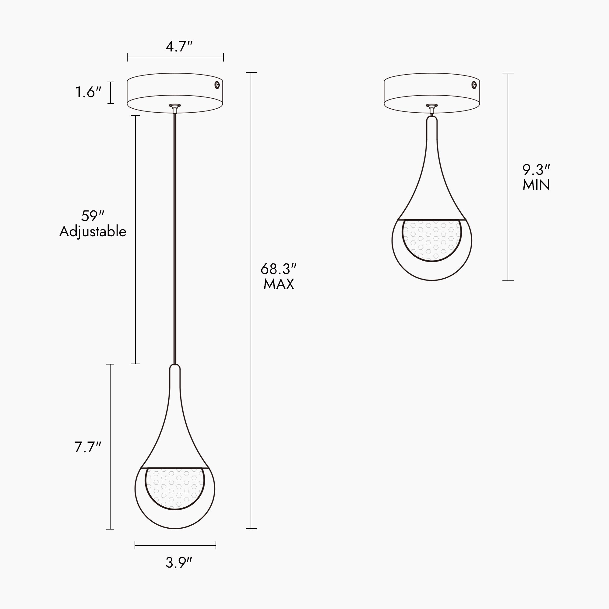 LNC HA05113P Pendant-Lights - View #7