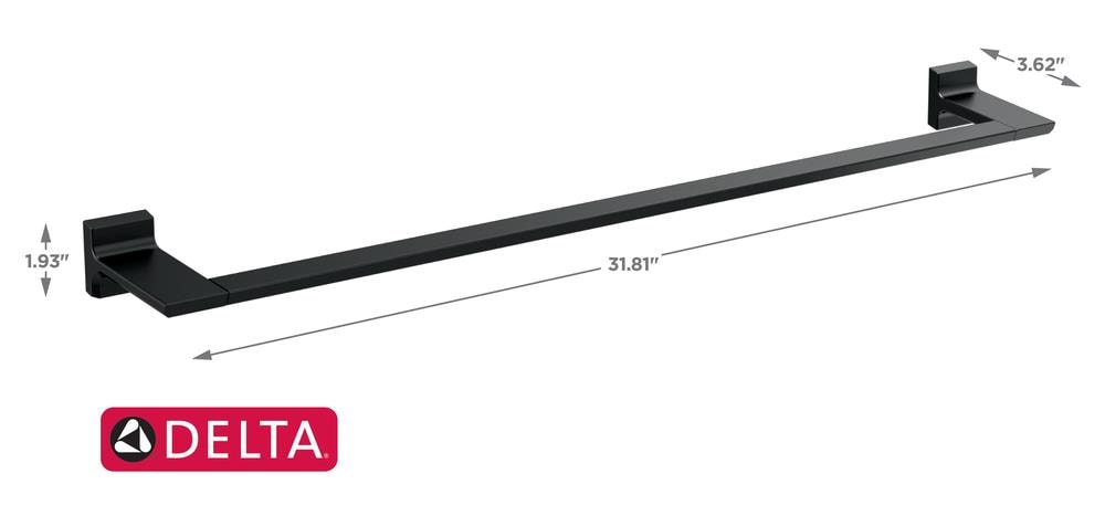 30~ Towel Bar in Matte Black 79930-BL