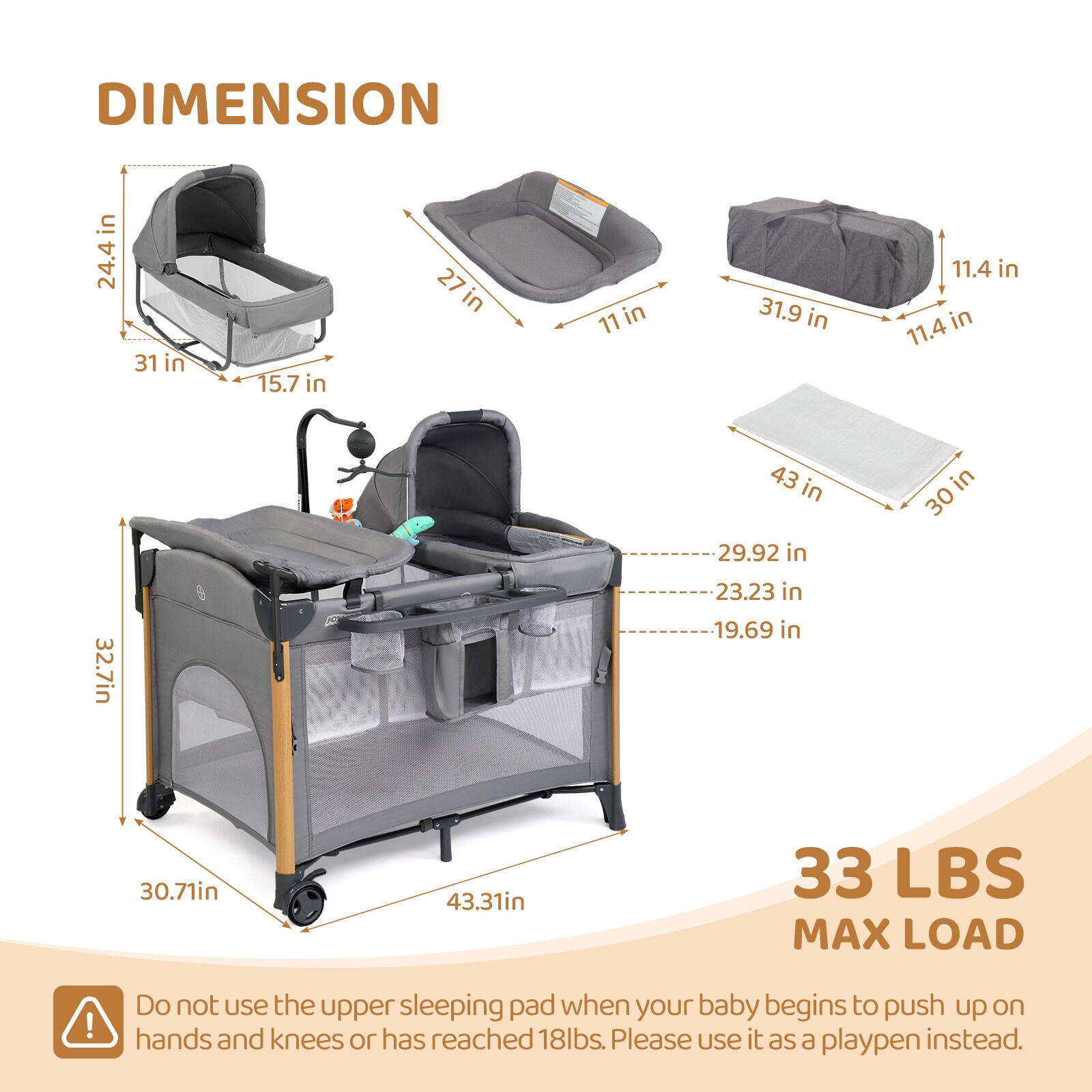 JOYMOR LW-G43000091 cribs - View #8