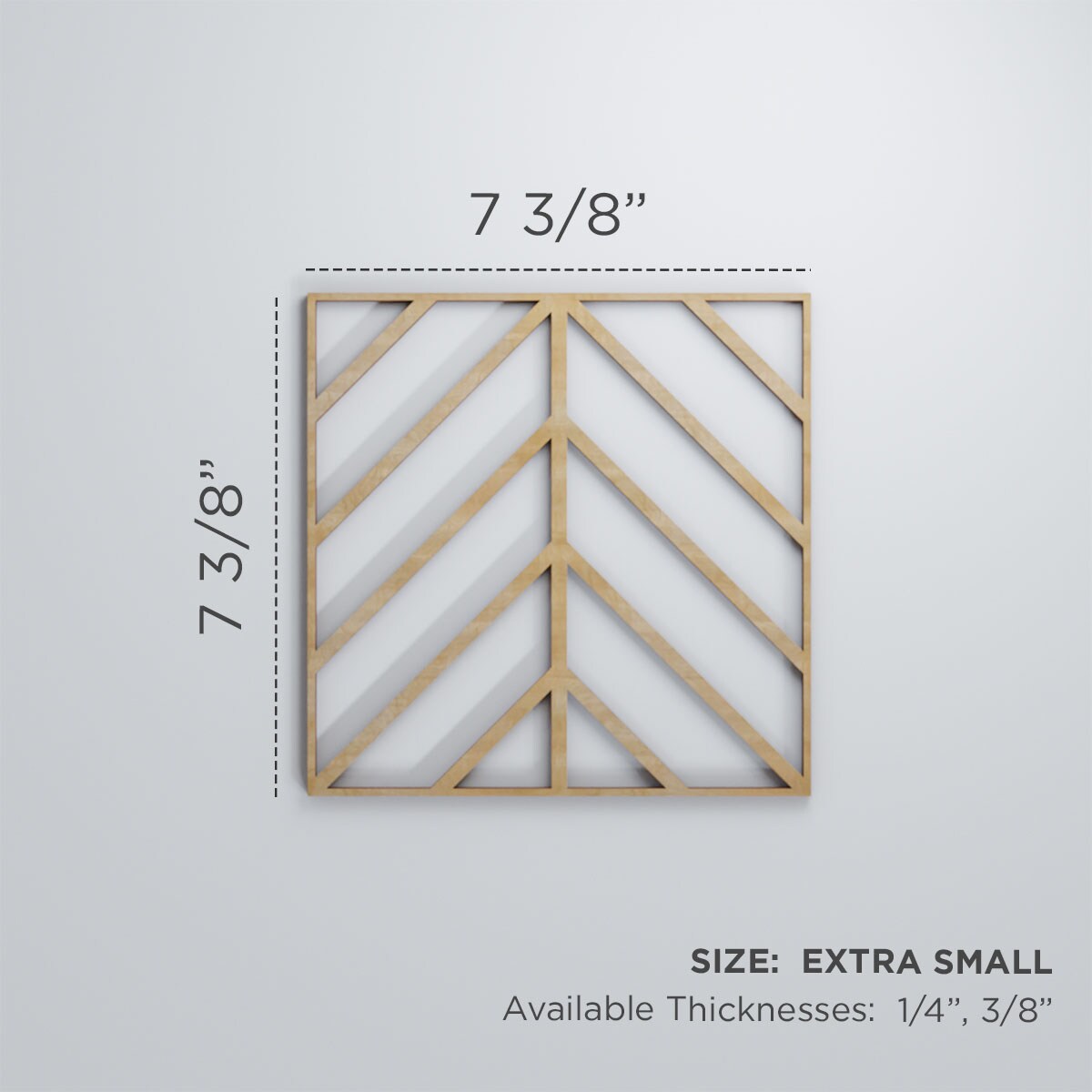 Ekena Millwork WALW08X08X0375GNAMF Wall-Panels - View #3