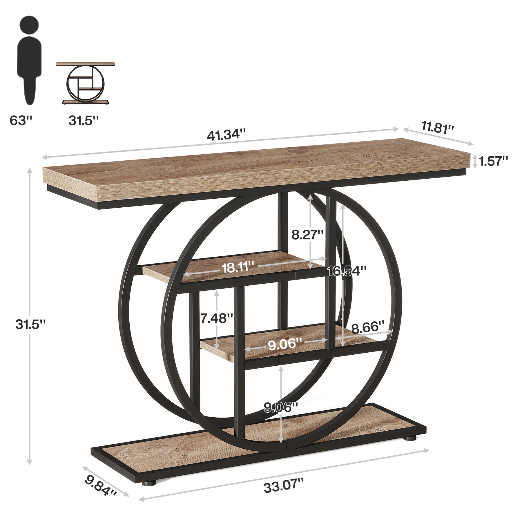Tribesigns LWFD-JW0767 Console-Sofa-Tables - View #7