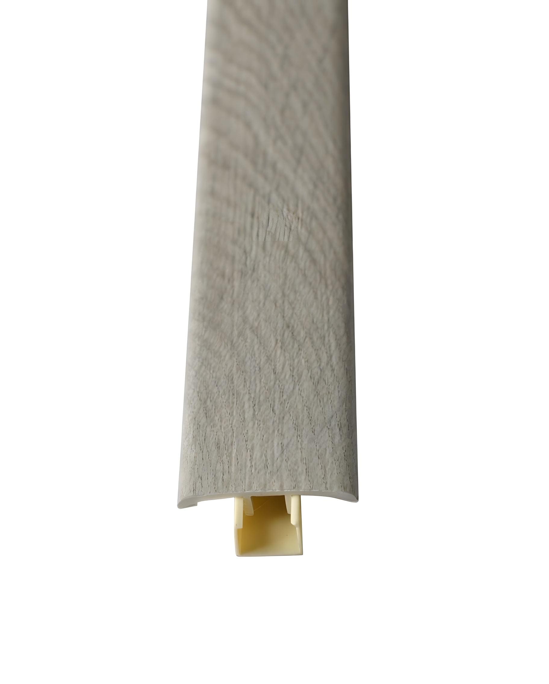 Element Flooring  Chrome 0.39 in. Thick x 1.71 in. Width x 94 in. Length Waterproof Vinyl Composite T-Molding