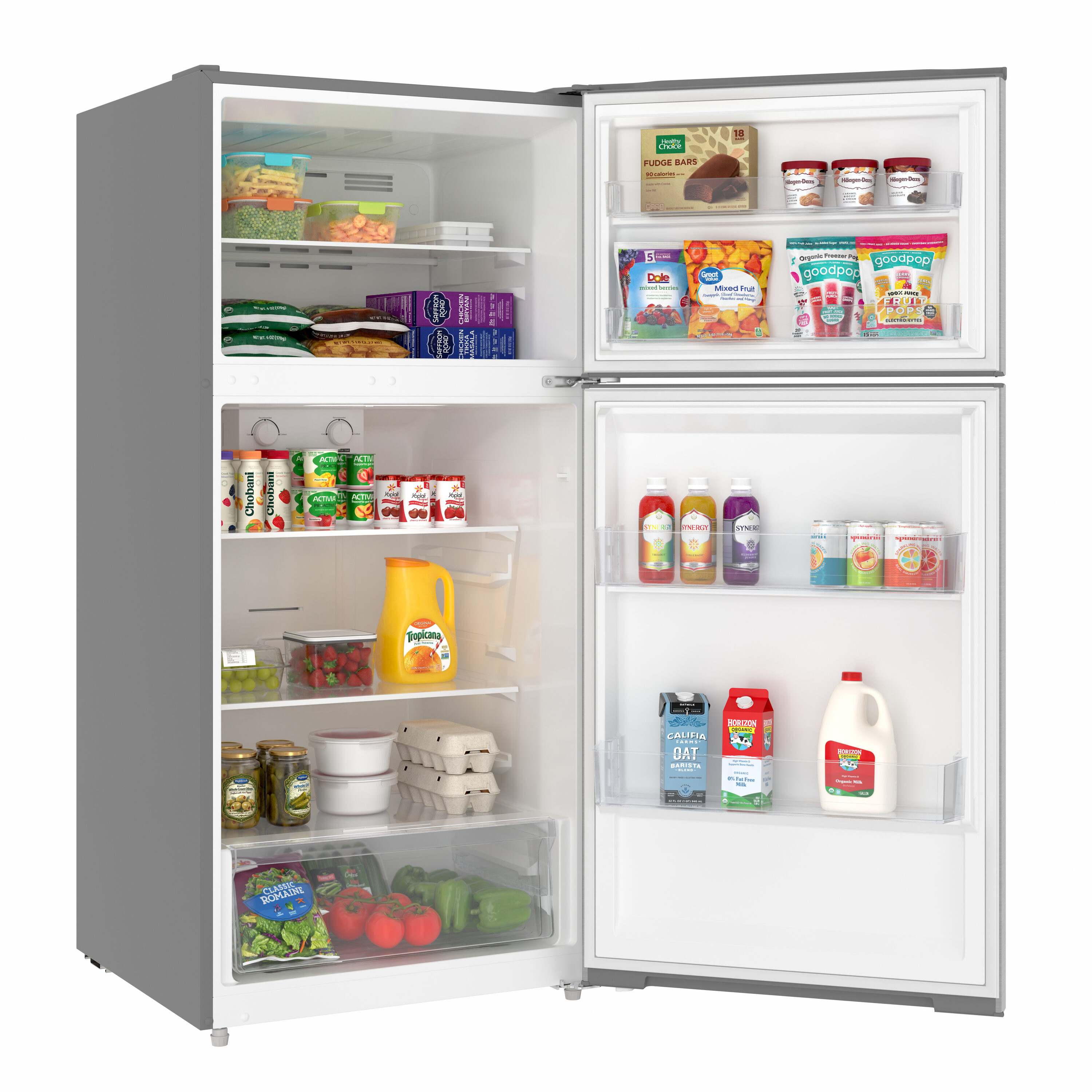 KoolMore LOW-KM-TMR-14-SS Top-Freezer-Refrigerators - View #5
