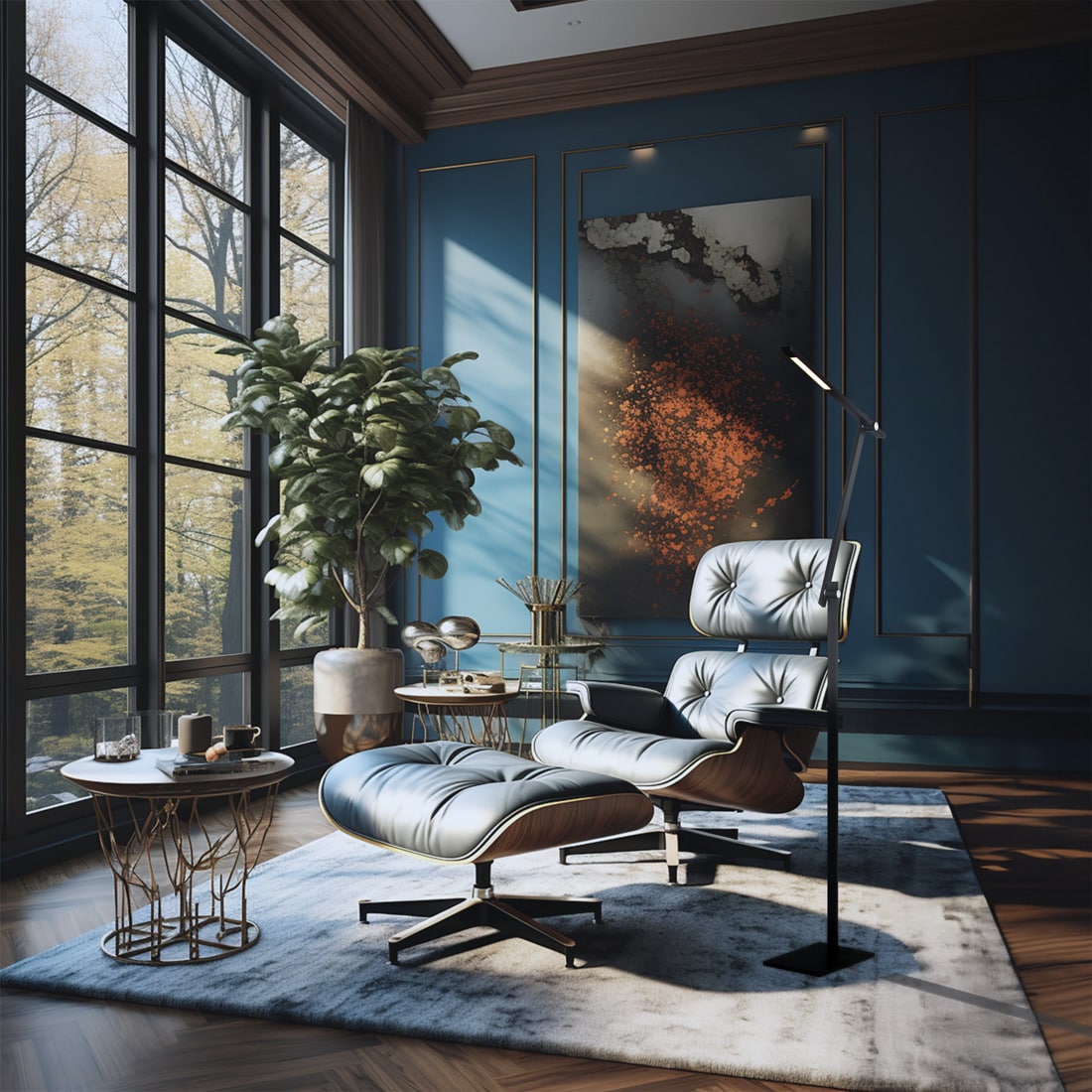George Kovacs P080-66F-L Kovacs Task Portables 54.68-in Black Shaded floor lamp Floor Lamp with Metal Shade