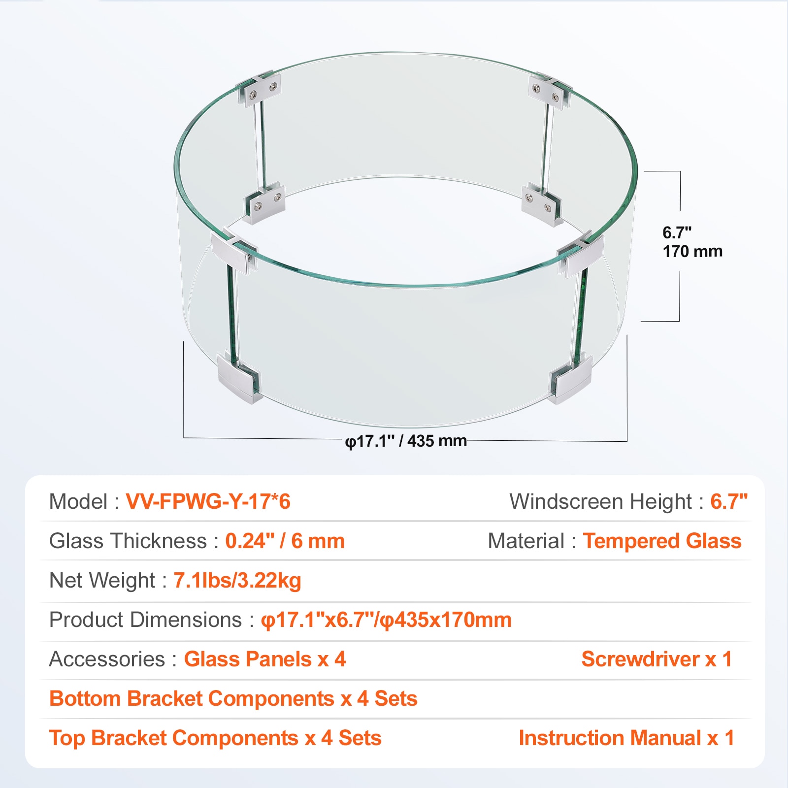 VEVOR SCHKFFZGHBLY02335V0 Fire-Pit-Covers - View #7