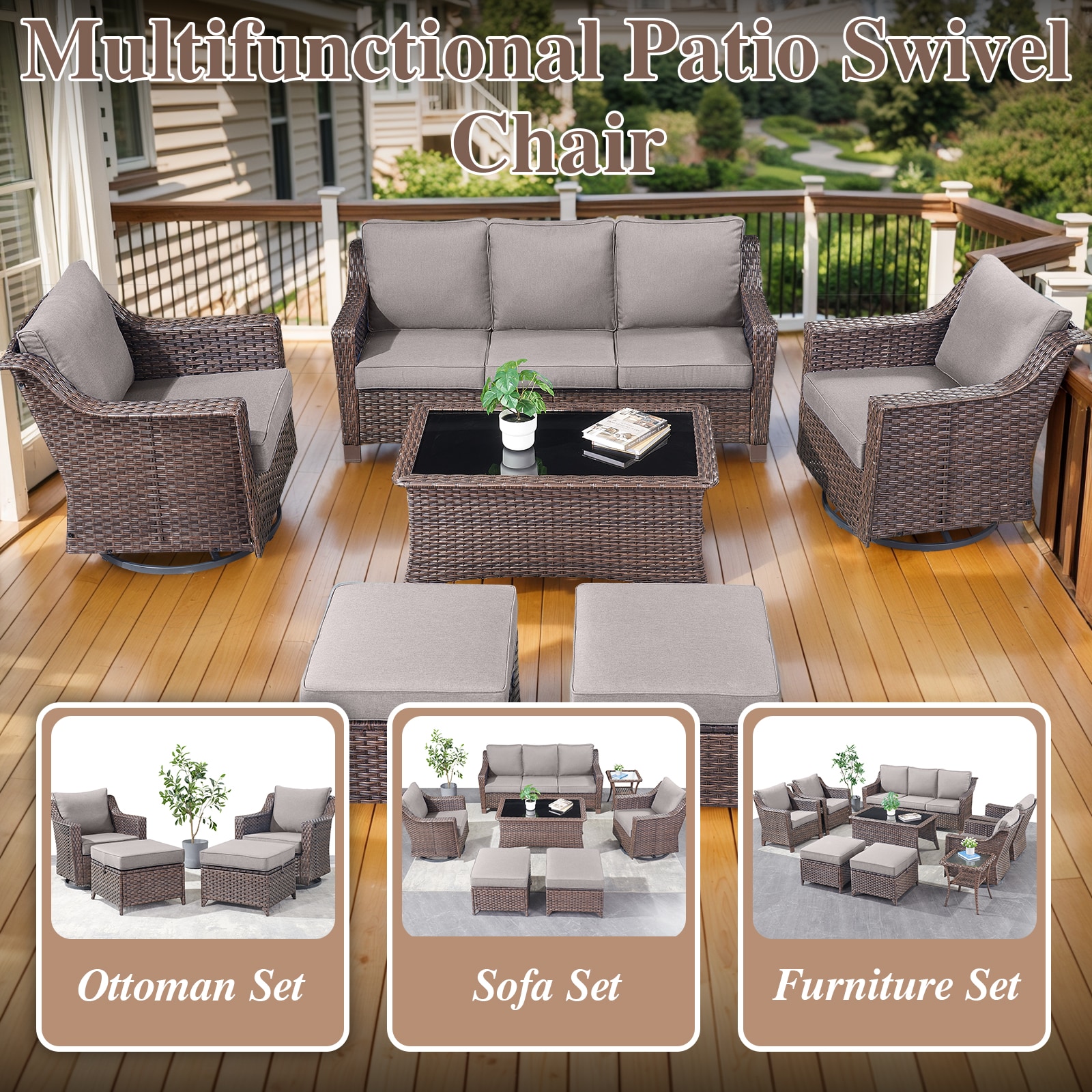 Jeehope PALRBR20-3S Patio-Chairs - View #7