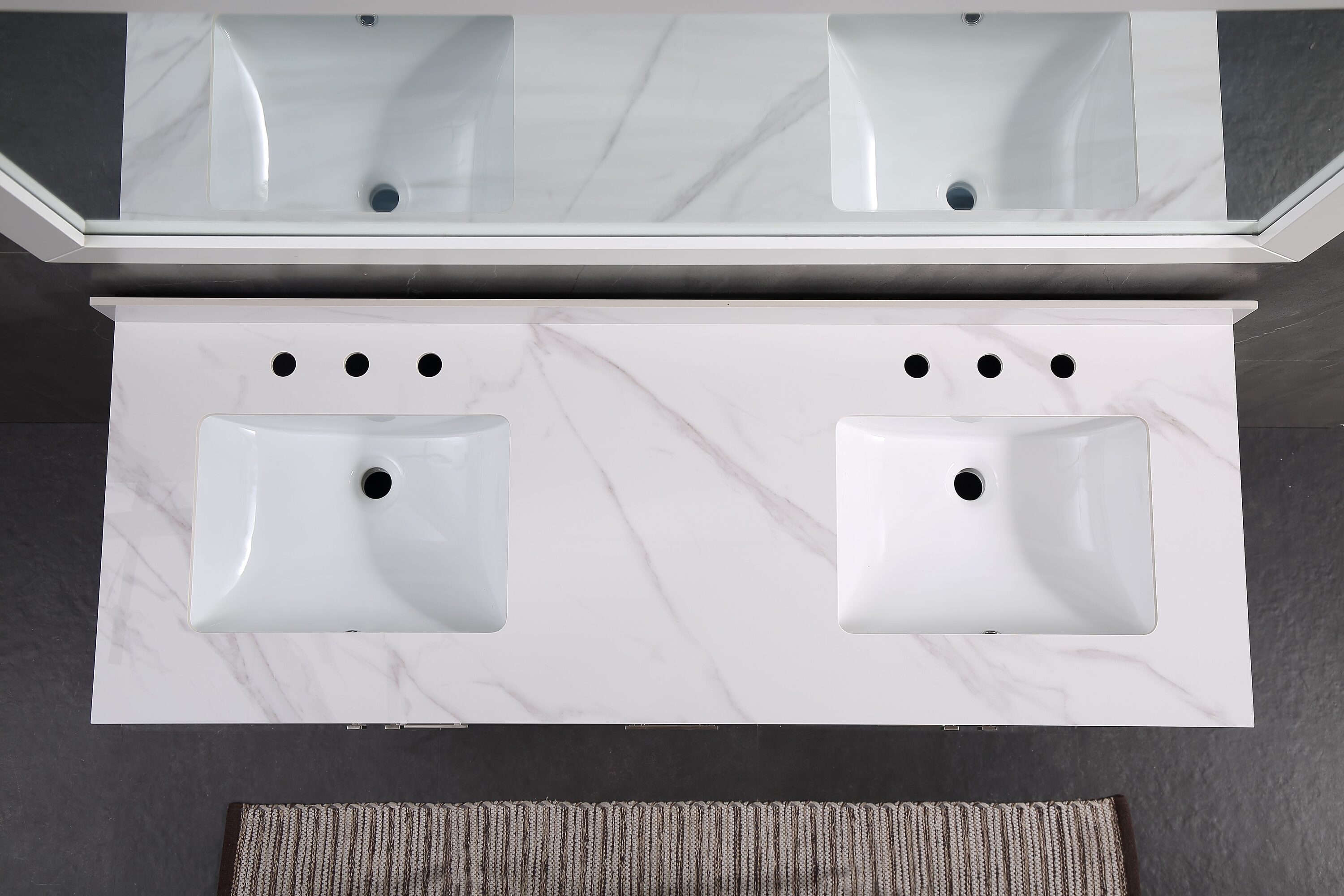 HomLux BD-PVTCW61DB Vanity-Tops - View #4