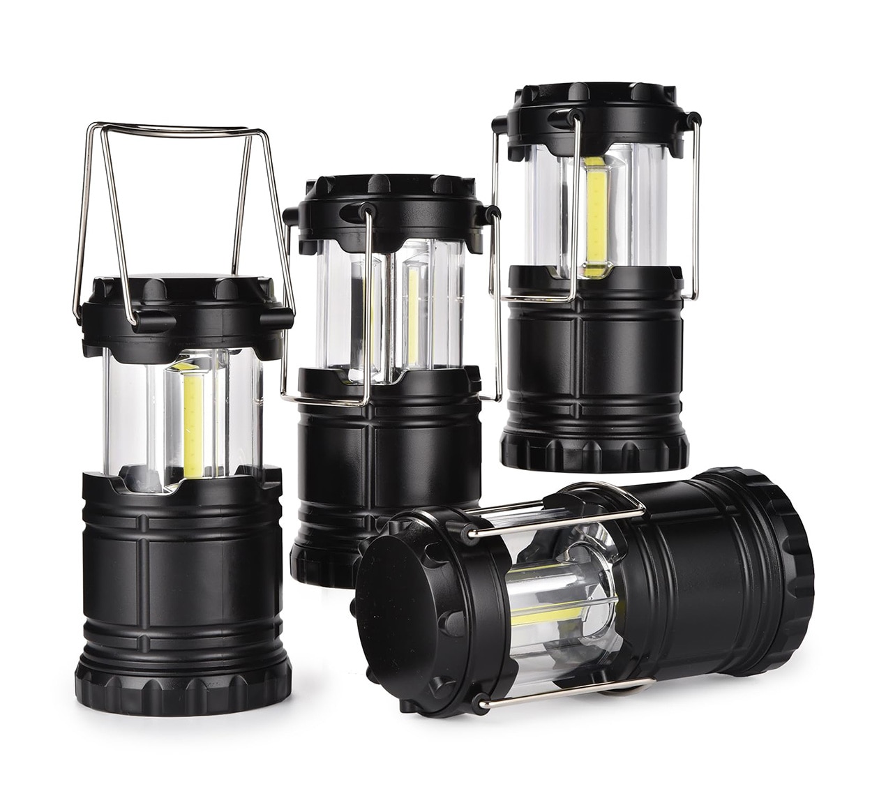 Anqtovp ultra compact collapsible lantern 2.67 in wide 3.74 in tall LED camping light portable for outdoor hiking emergency kit 1 Piece #LAN2228C14