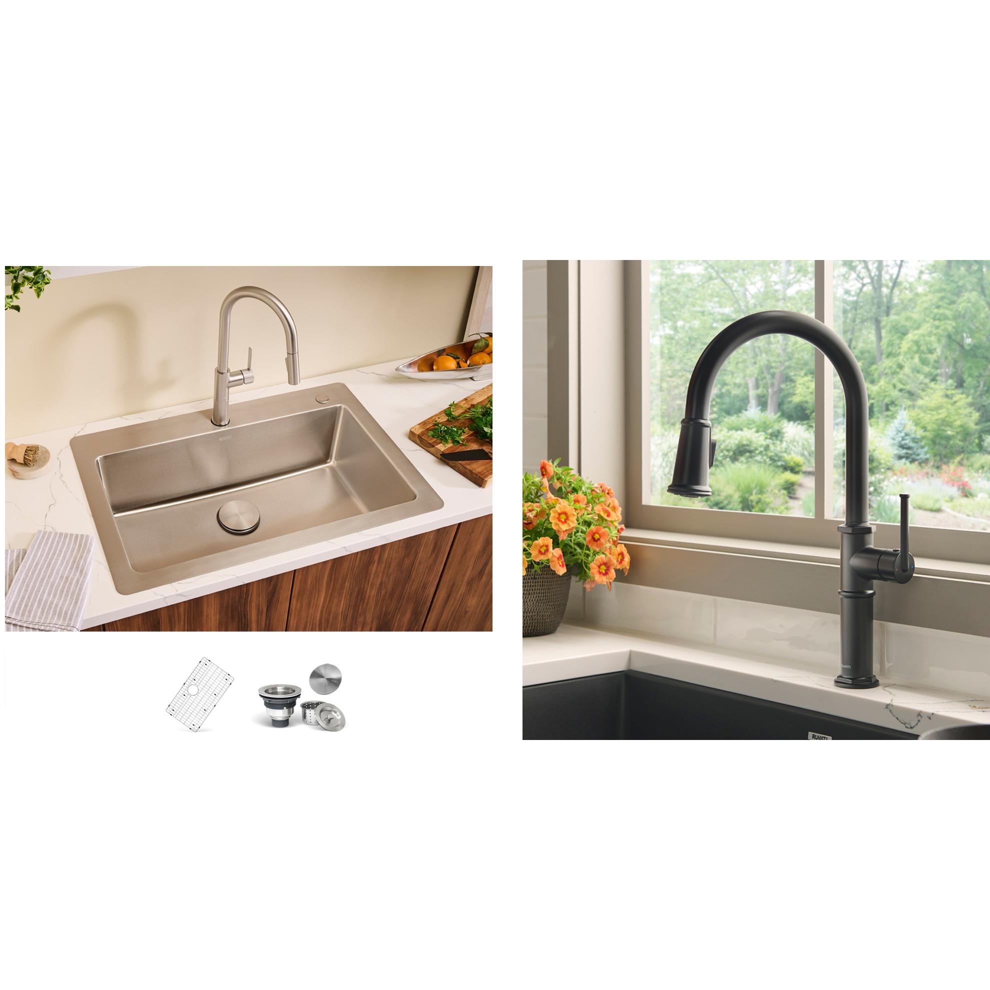 Shop Ruvati Roma Undermount 30-in x 19-in Stainless steel Single