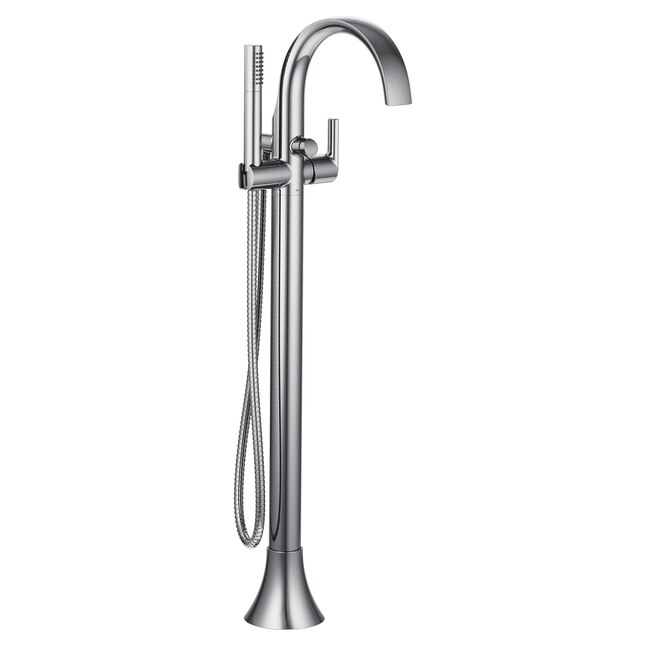 Moen Doux 1-Handle Freestanding Bathtub Faucet with Hand Shower Moen Doux 1-Handle Freestanding Bathtub Faucet with Hand Shower
