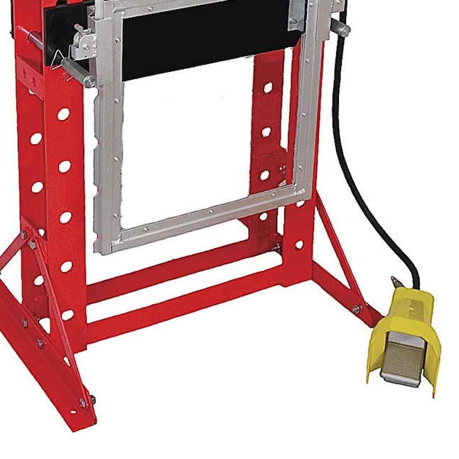 American Forge & Foundry Super Duty Hydraulic Shop Press, 20 Ton Capacity,  64 In. H x 35 In. W in the Shop Equipment department at