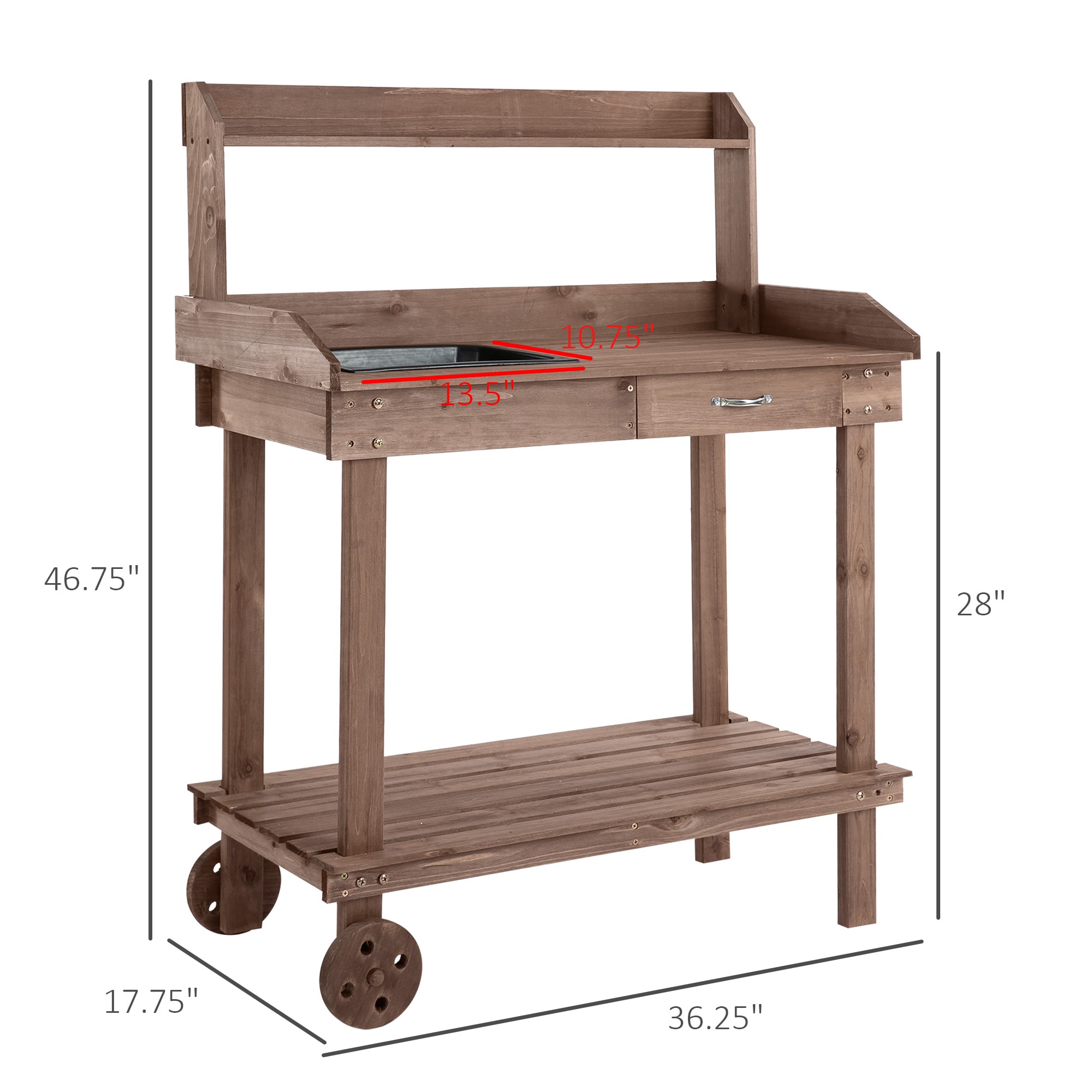 AHIOU HOME ZAAHG-P175541PB Potting-Benches - View #9