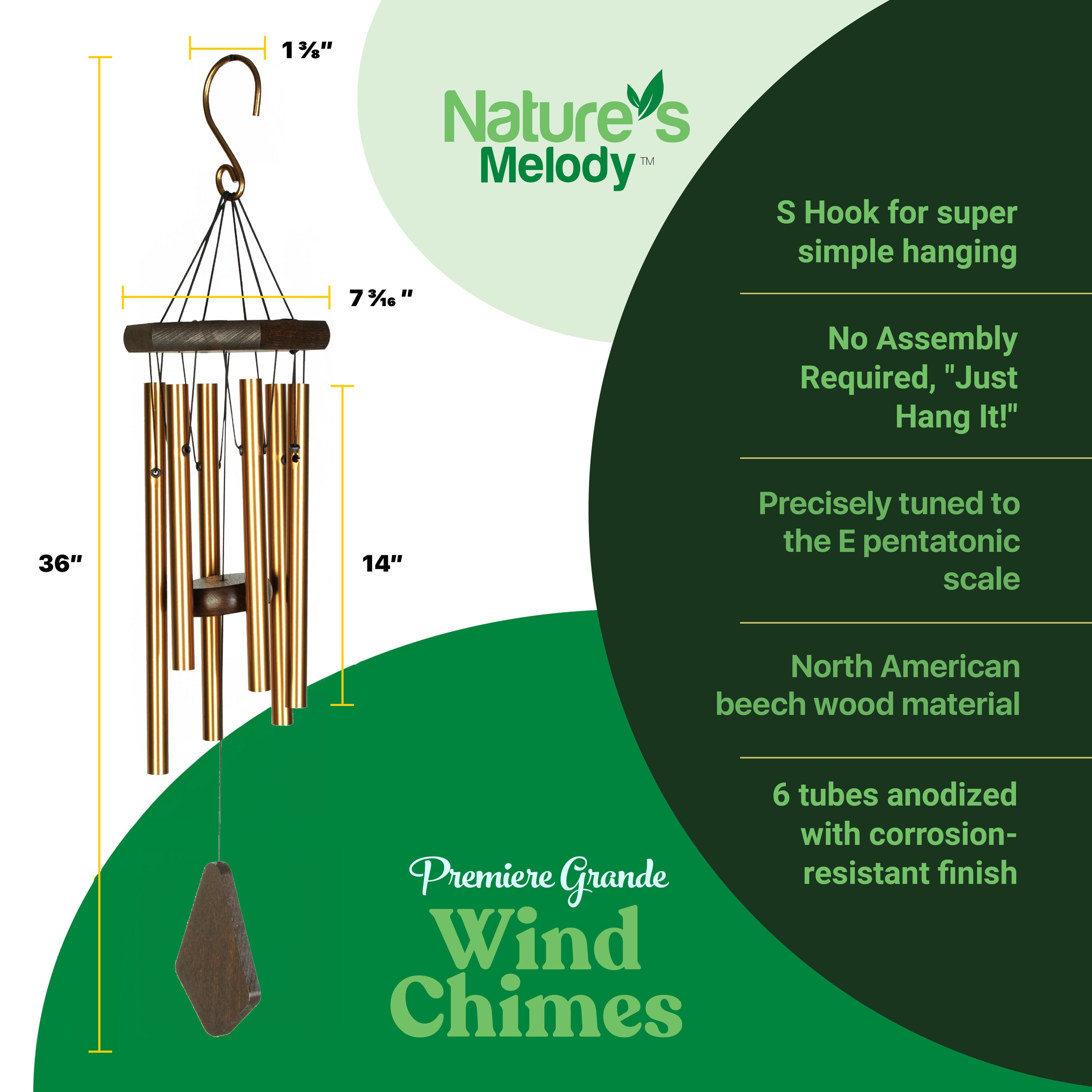 Nature's Melody NTM-PG36BR Decorative-Accessories - View #6