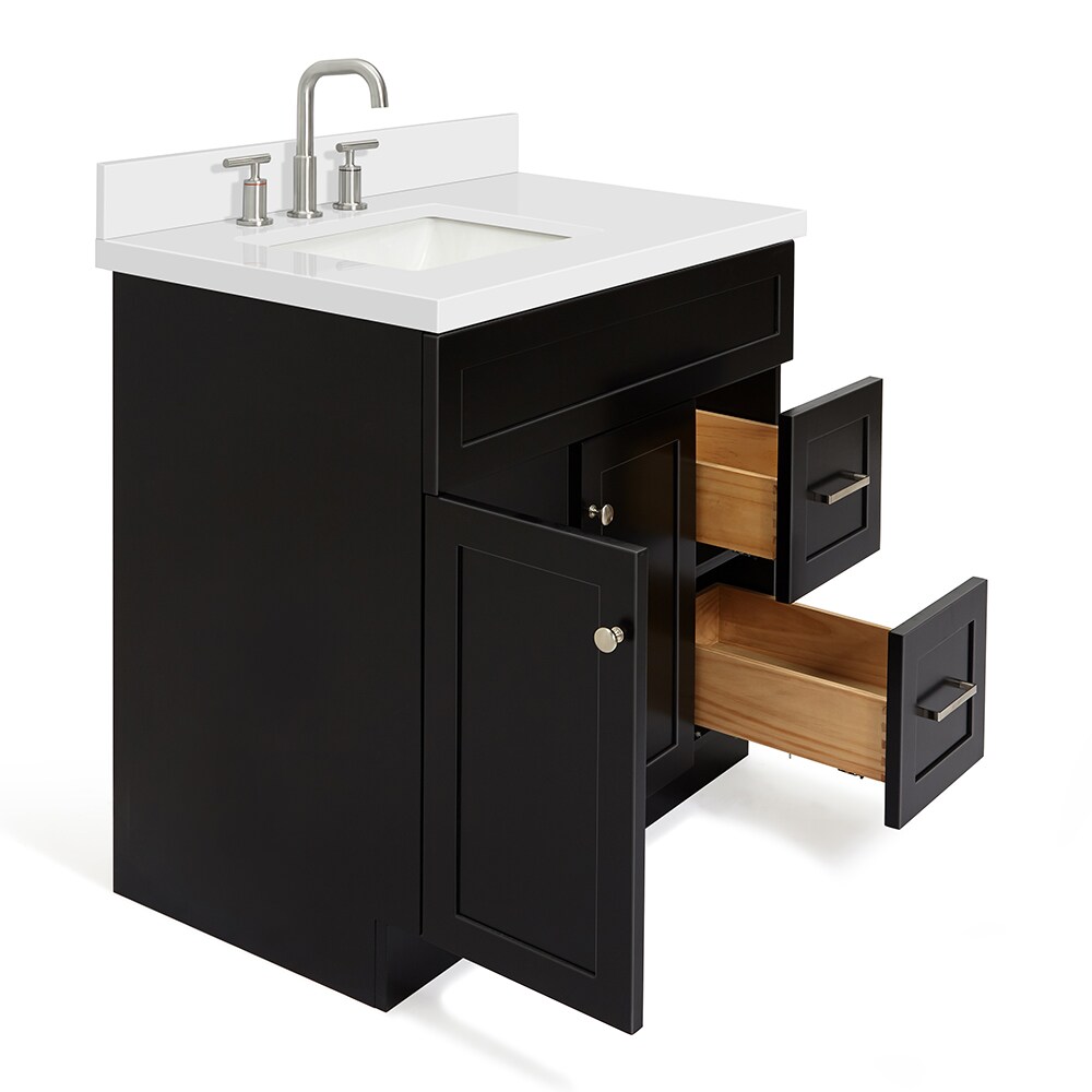 ARIEL F037SLWQRVOBLK Bath-Vanity-Combo - View #5