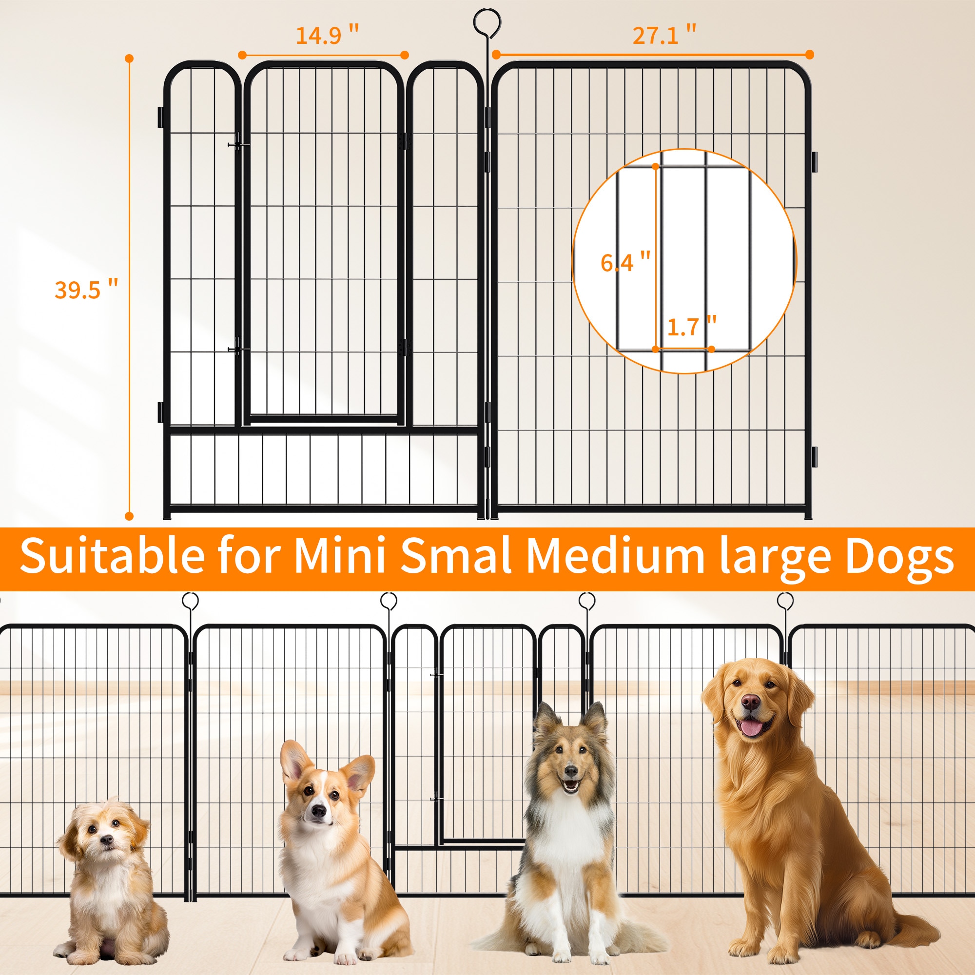 Boyel Living BL-PH-14281 Outdoor-Kennel-Accessories - View #6