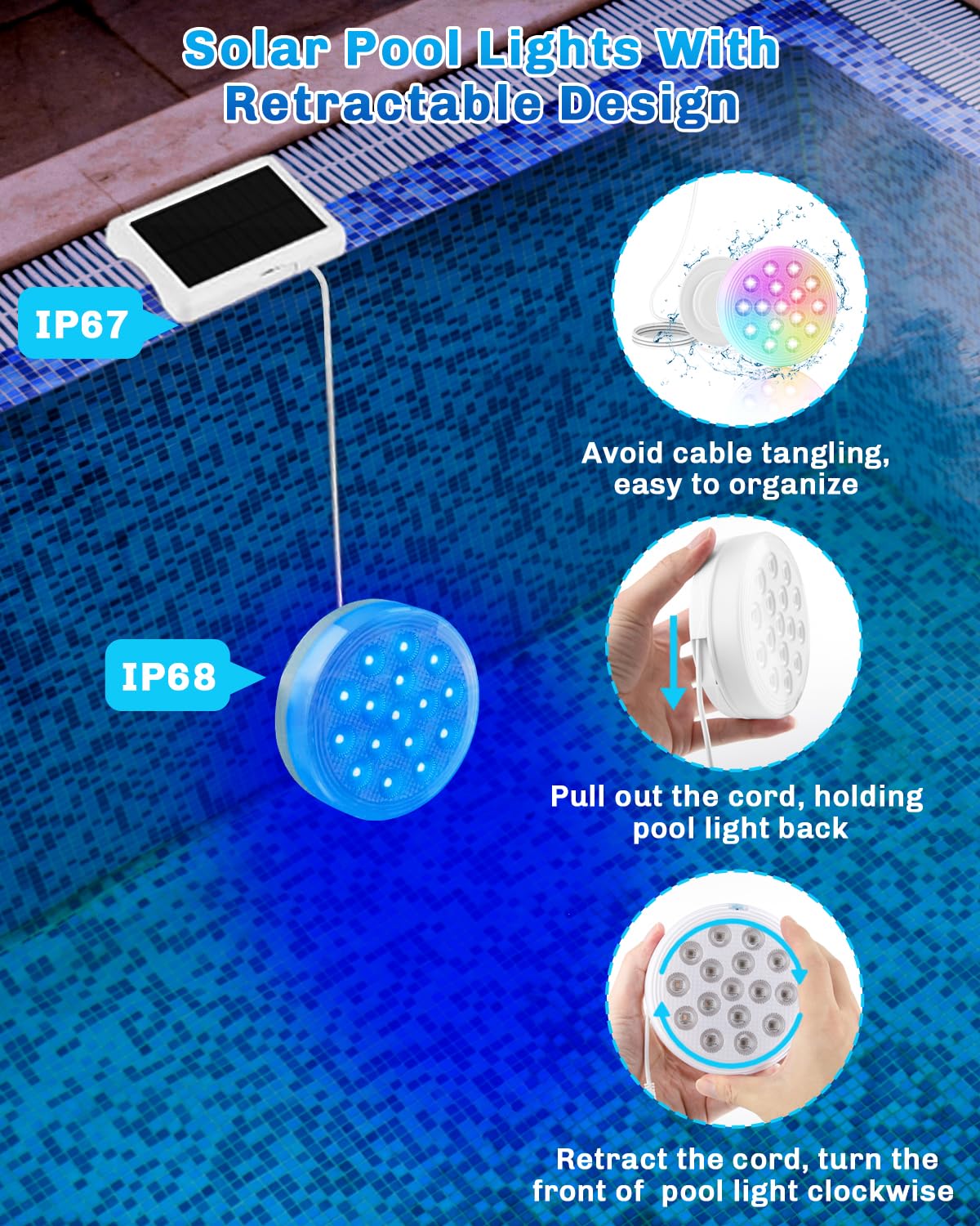 Adrinfly LAD0716D067 Pool-Lights - View #2