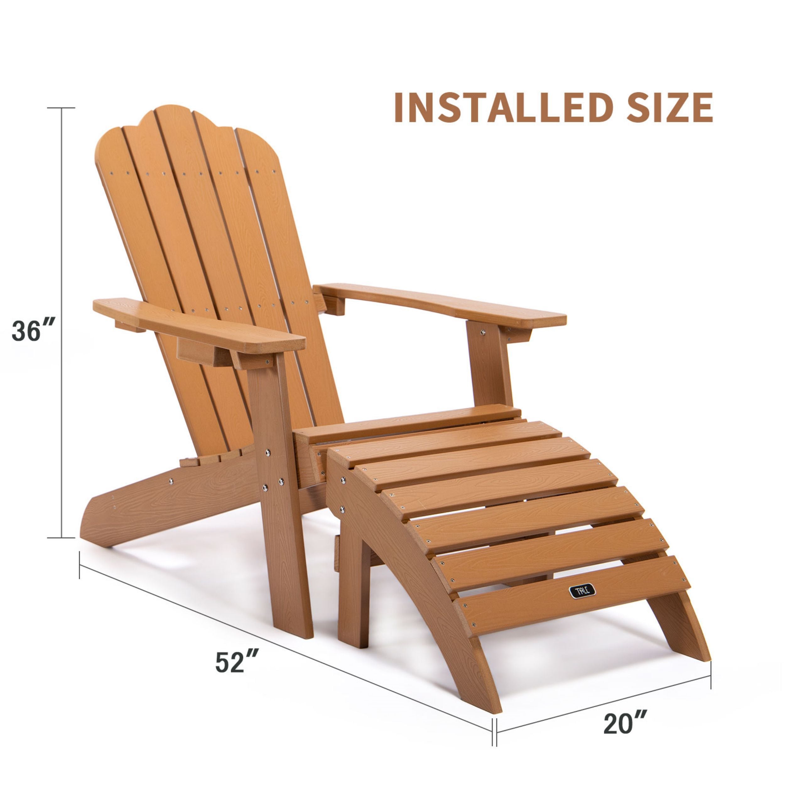 Maocao Hoom GBK-C-3P-BROWN Patio-Chairs - View #7
