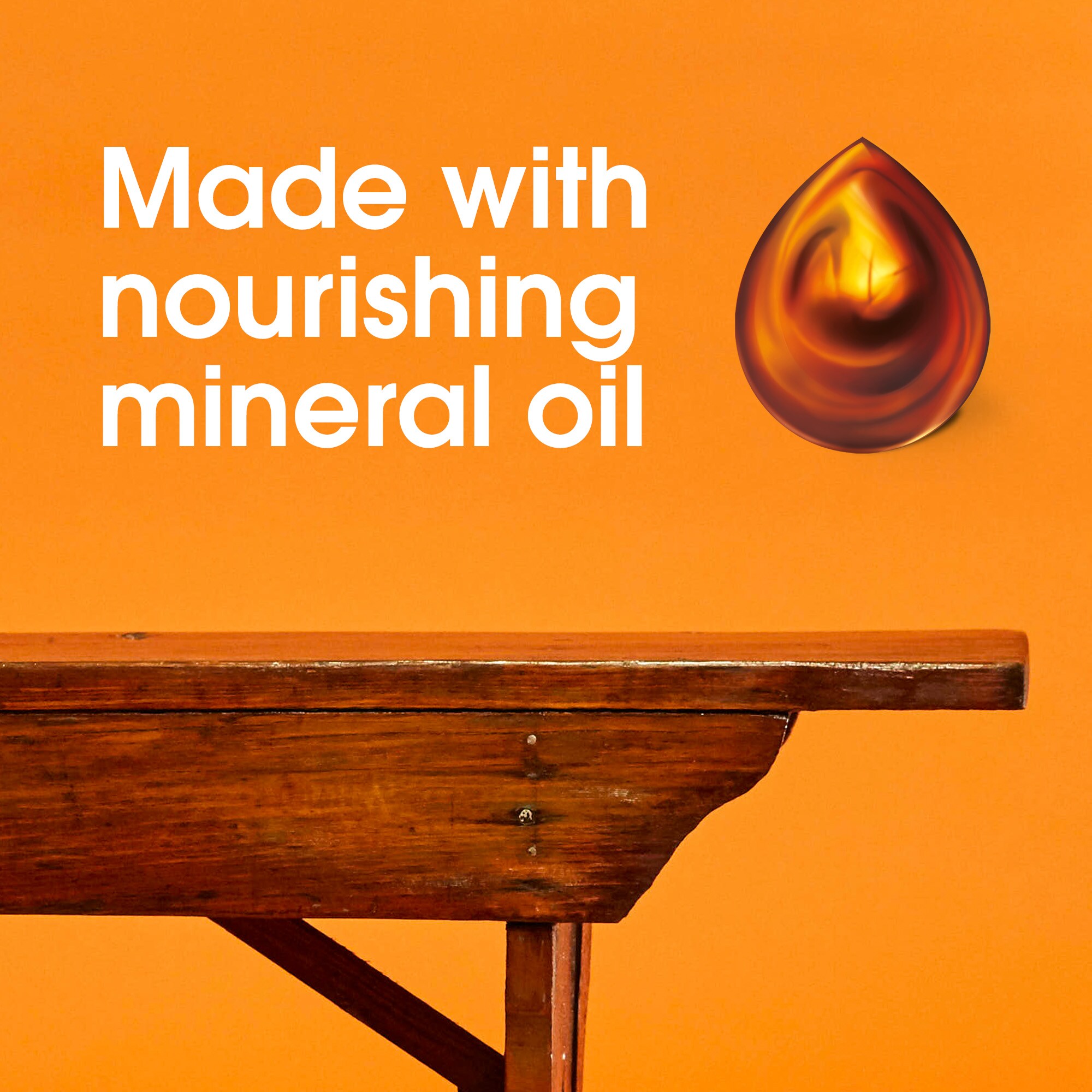 Furniture Clinic Boiled Linseed Oil for Wood Furniture & More Restore a  Finish for Furniture, Table Tops, Stone & Metal Wood Care for Interior Oak