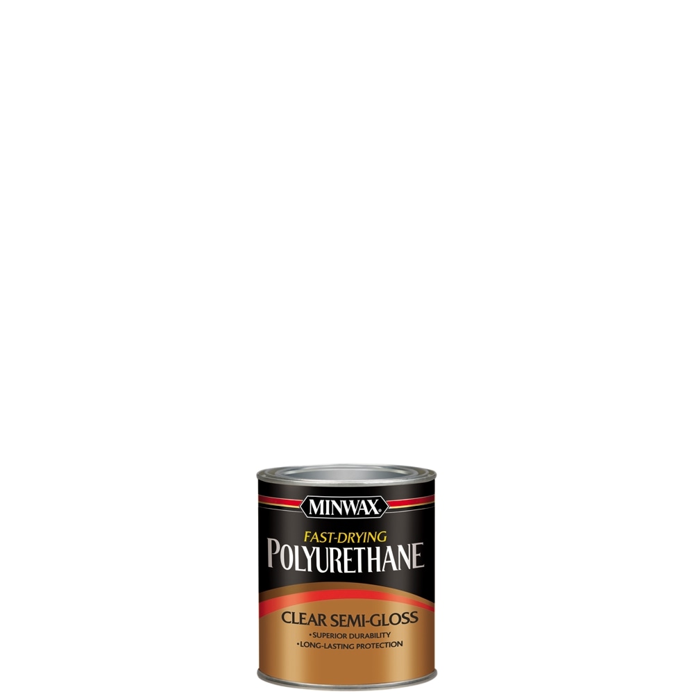 Minwax Fast-Drying Polyurethane Finish QUART - SEMI-GLOSS - CLEAR