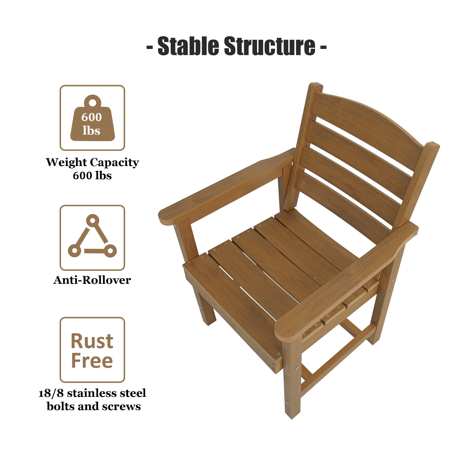 Fortune Candy DC003-E2 Patio-Chairs - View #4