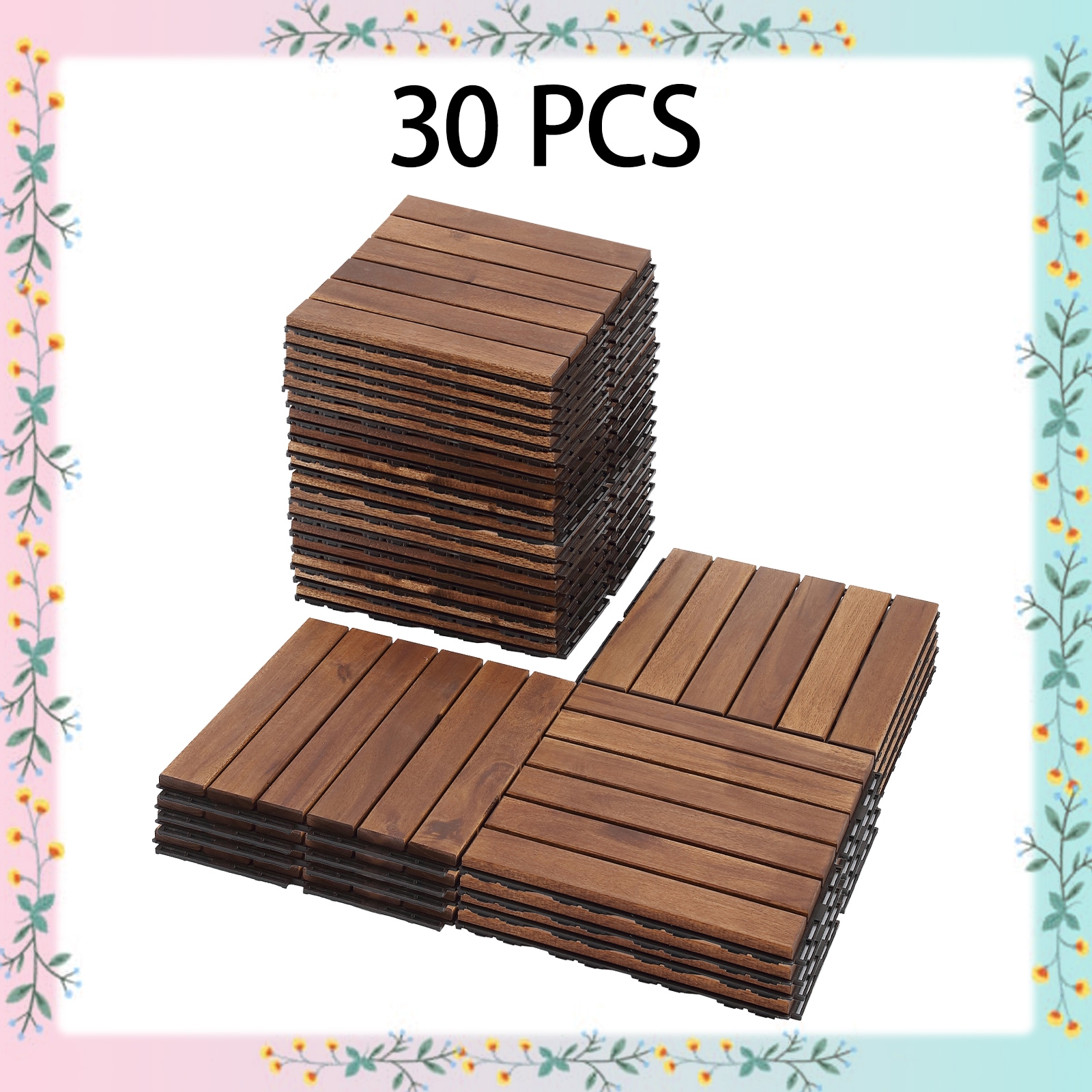 Deck Tiles Color/Finish Family Chrome