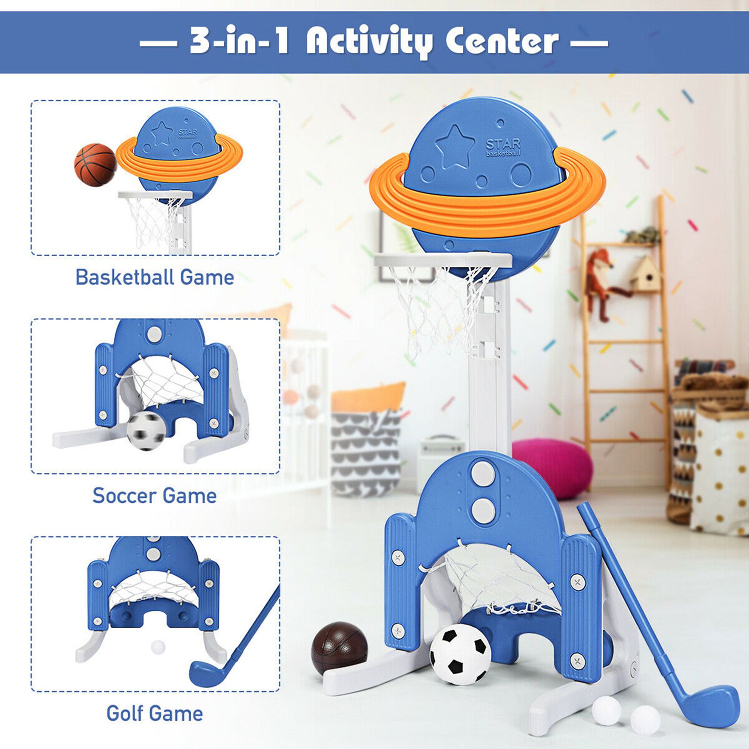 Costway CSHY000571 Play-Toys - View #6