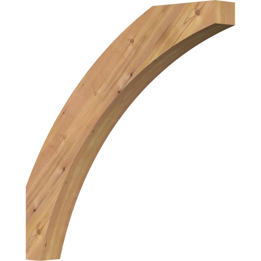 Ekena Millwork BRC04X30X30THR00SWR 3-1/2-in x 30-in x 30-in Western Red Cedar Wood Thorton smooth