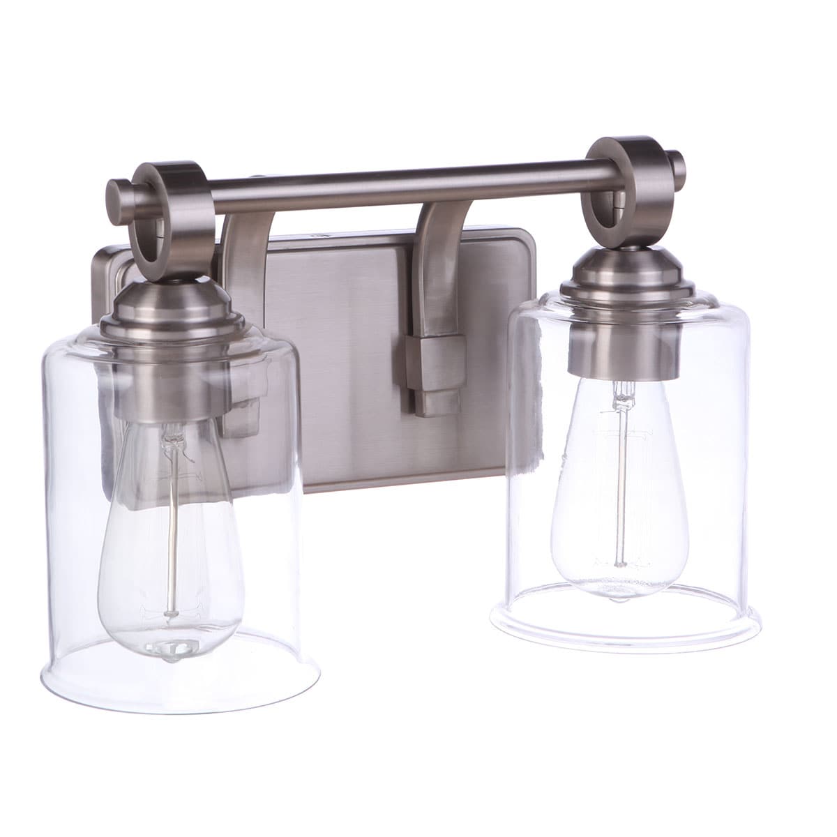 Craftmade 56402-BNK Romero 13.75-in 2 -Light Brushed Nickel Transitional Vanity light