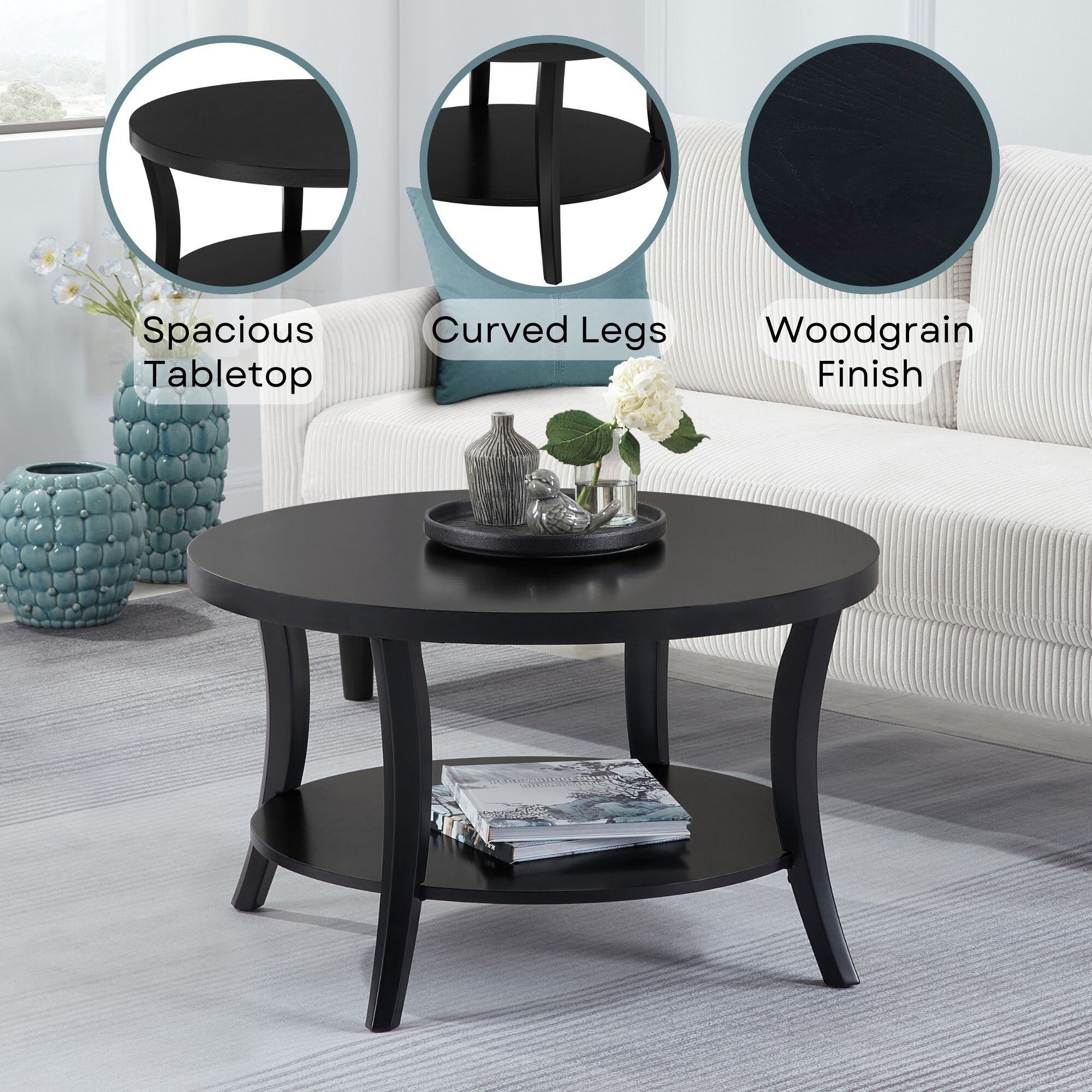 Convenience Concepts V3-104 Coffee-Tables - View #3