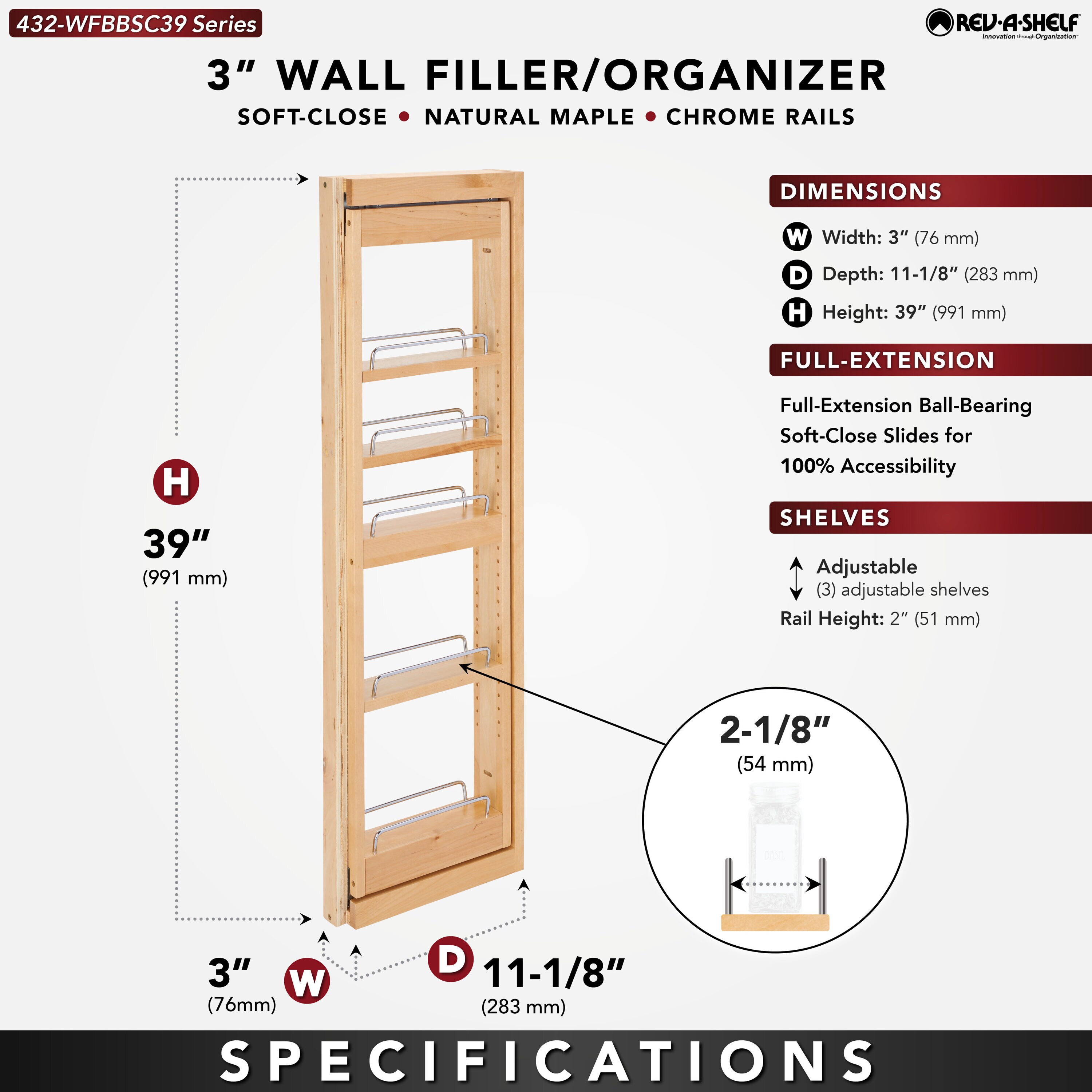 Rev-A-Shelf 321547 Pull-Out-Cabinet-Baskets - View #9
