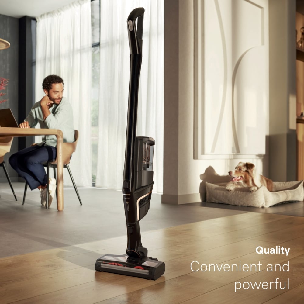 Miele Cordless stick and vacuum with Cat cleaner ideal Dog LED for pet hair brush: Triflex HX2 light at handheld