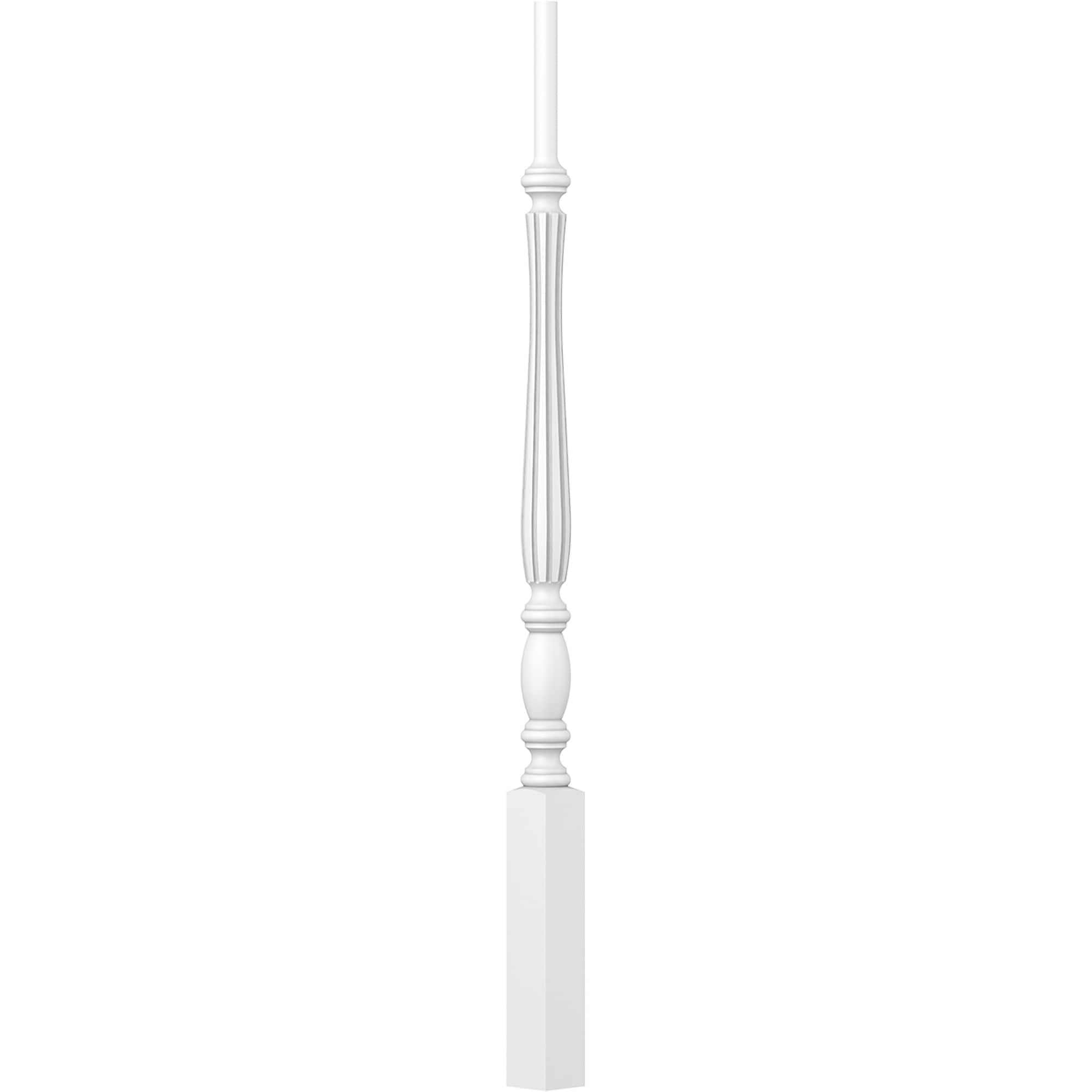 L.J. Smith Stair Systems LJF-2115-PRG 34 34-in x 1.75-in Primed Pin Top Stair Baluster