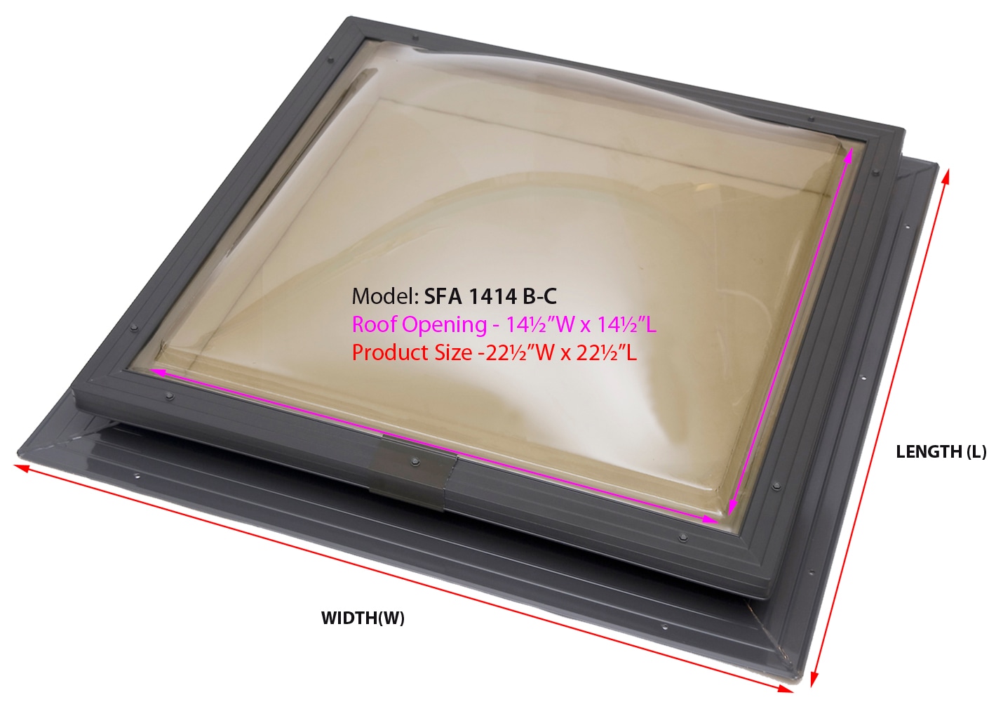 Sun-Tek SFA.1414.B-C.B skylights - View #5