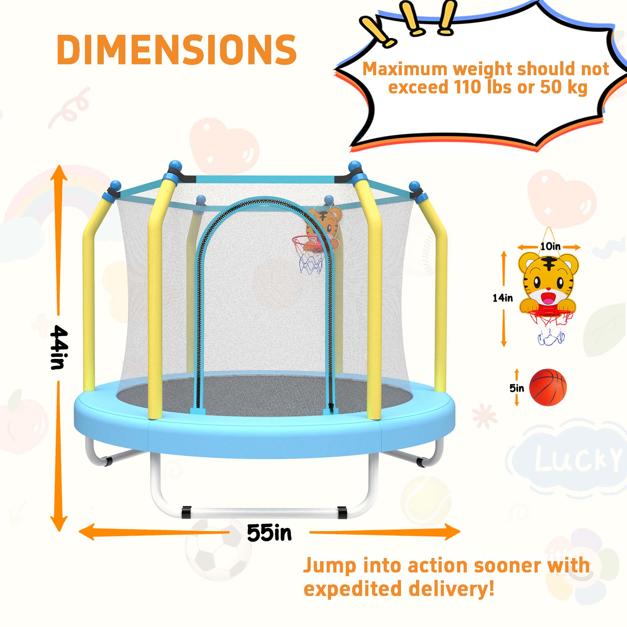 Sunrinx MG10-TP-8 trampolines - View #9