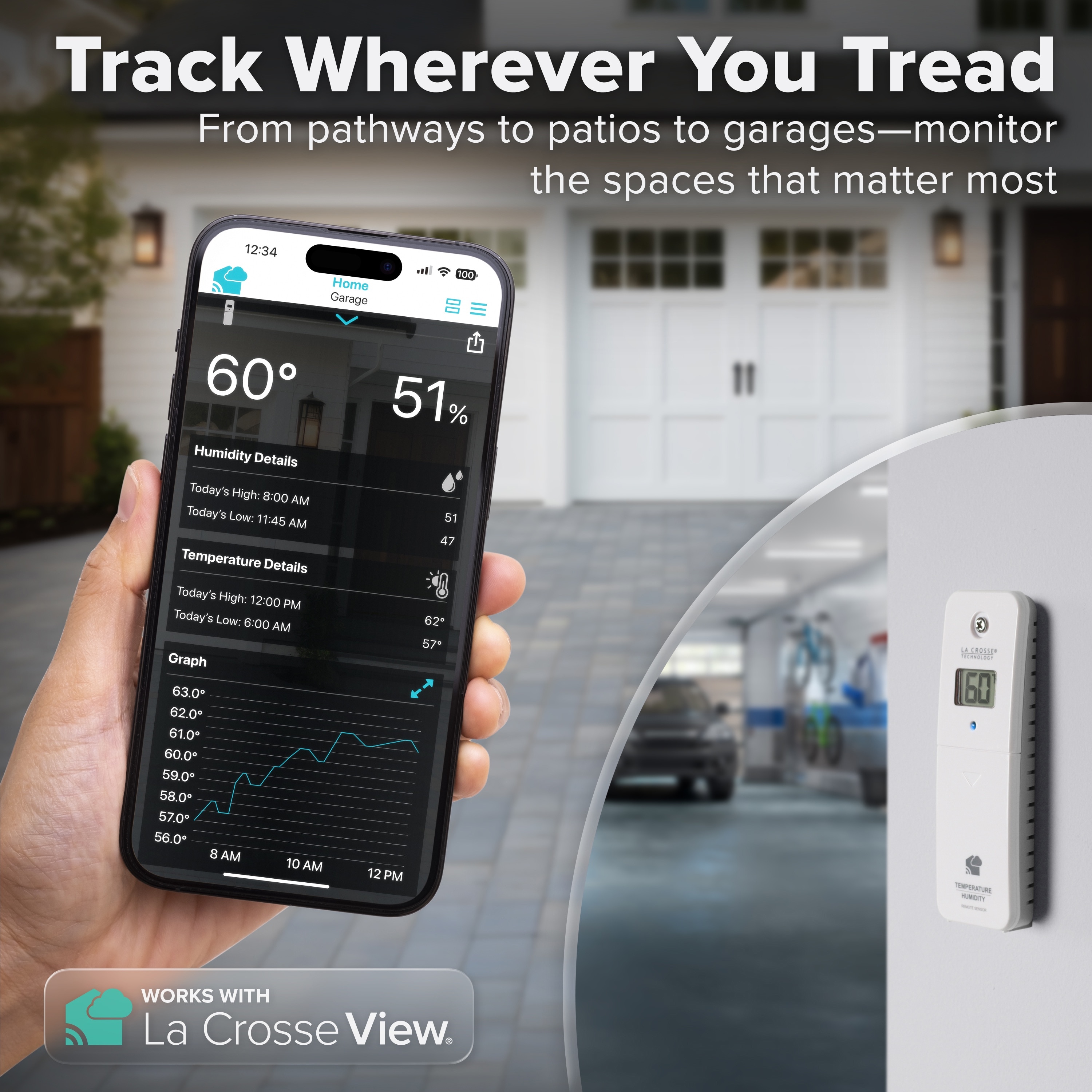La Crosse Technology X100-TM02-03 Smart-Home-Bundles - View #4