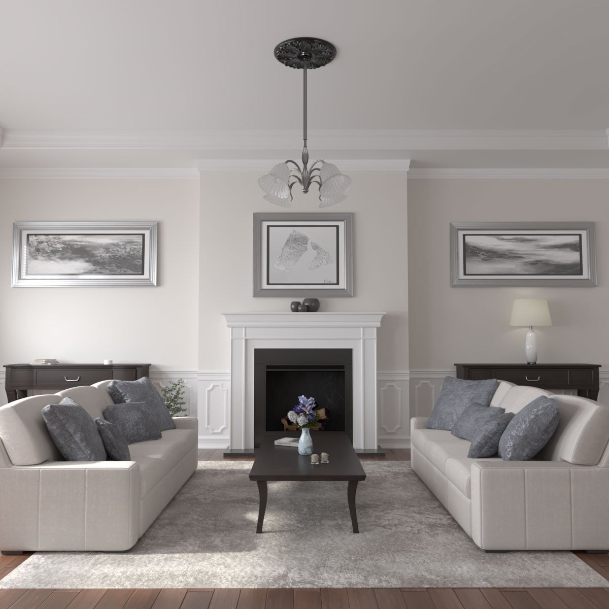Ekena Millwork CM24MIBLF Ceiling-Medallions - View #5