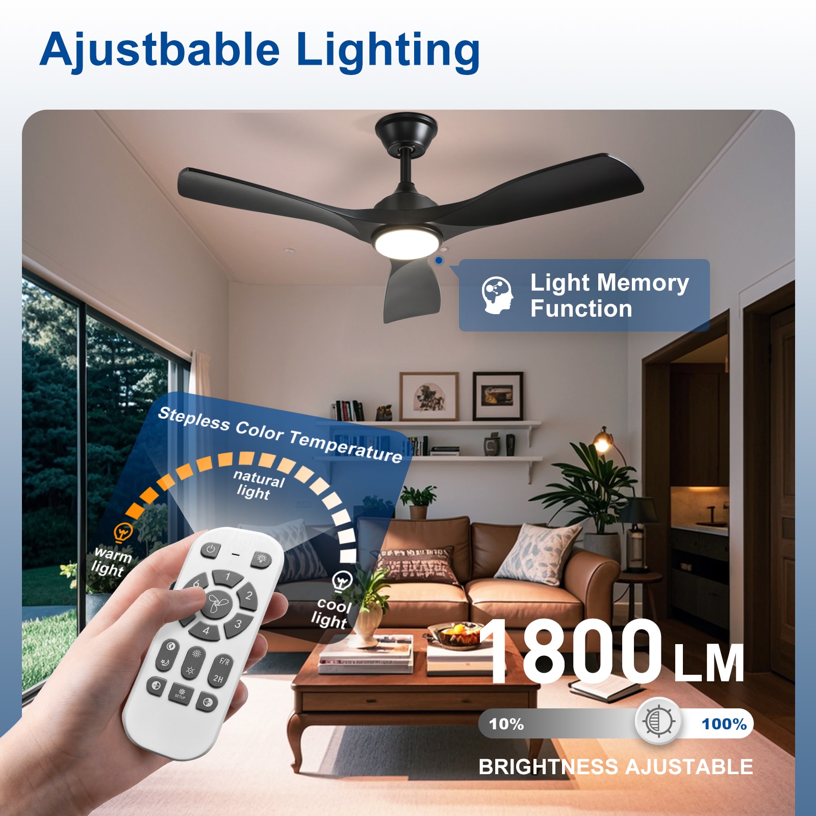 Dovanpaul 180-42C-BK-LW Ceiling-Fans - View #7