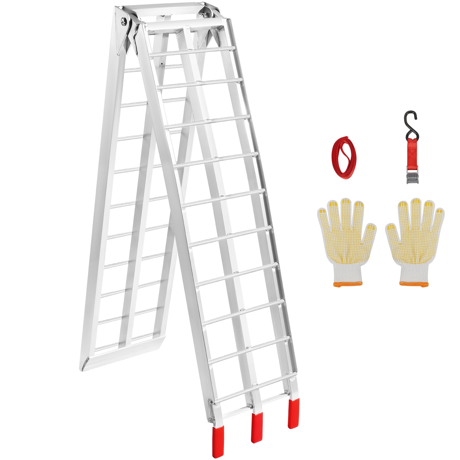 SVOPES 1-ft x 7.4-ft 750-lb Capacity Arched Folding Loading Ramp #SVOPESZZGX75005581V0