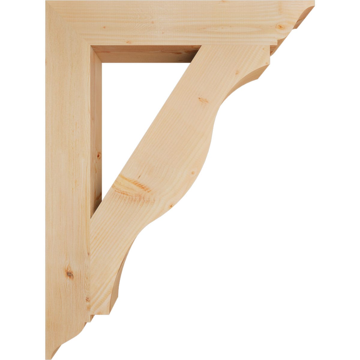 Ekena Millwork BKT06X36X48FST01SDF Exterior-Brackets-Braces - View #3