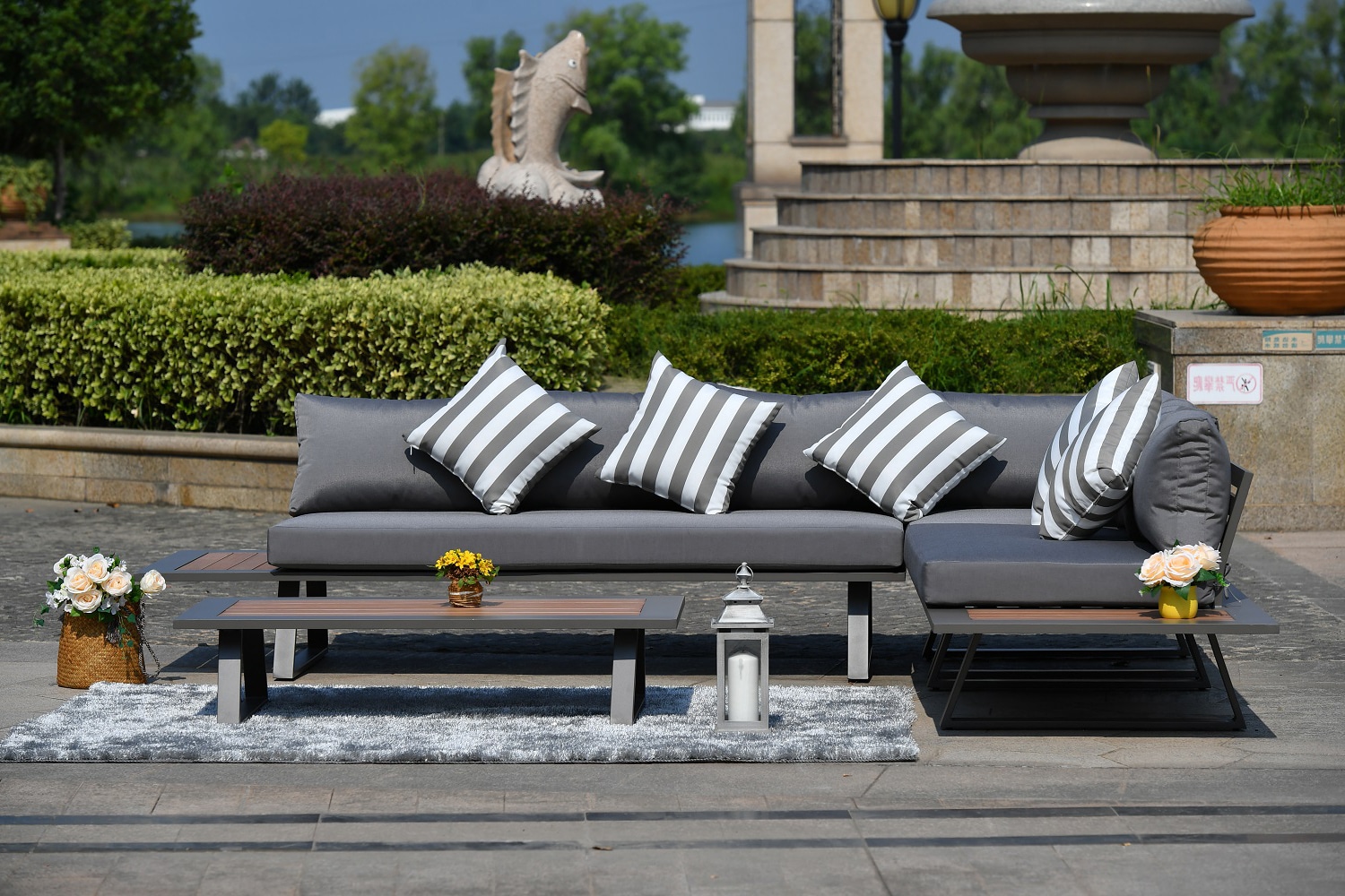 Moda Furnishings MOS-1901 Patio-Conversation-Sets - View #3